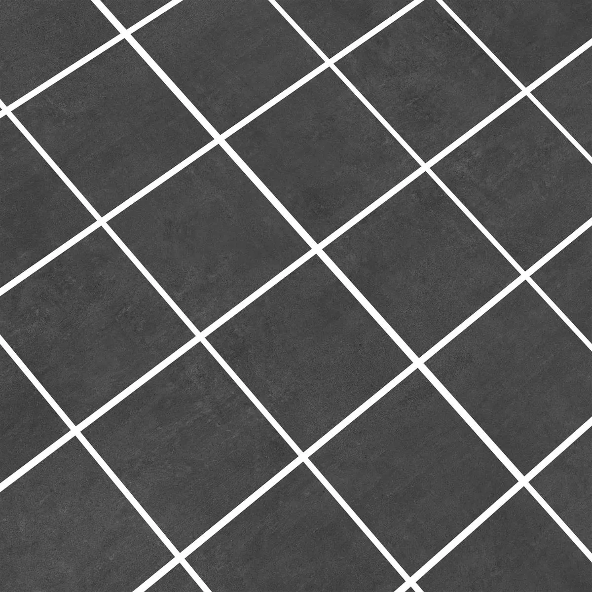 Mozaiková Dlaždice Cairo Antracitová Čtverec 6mm