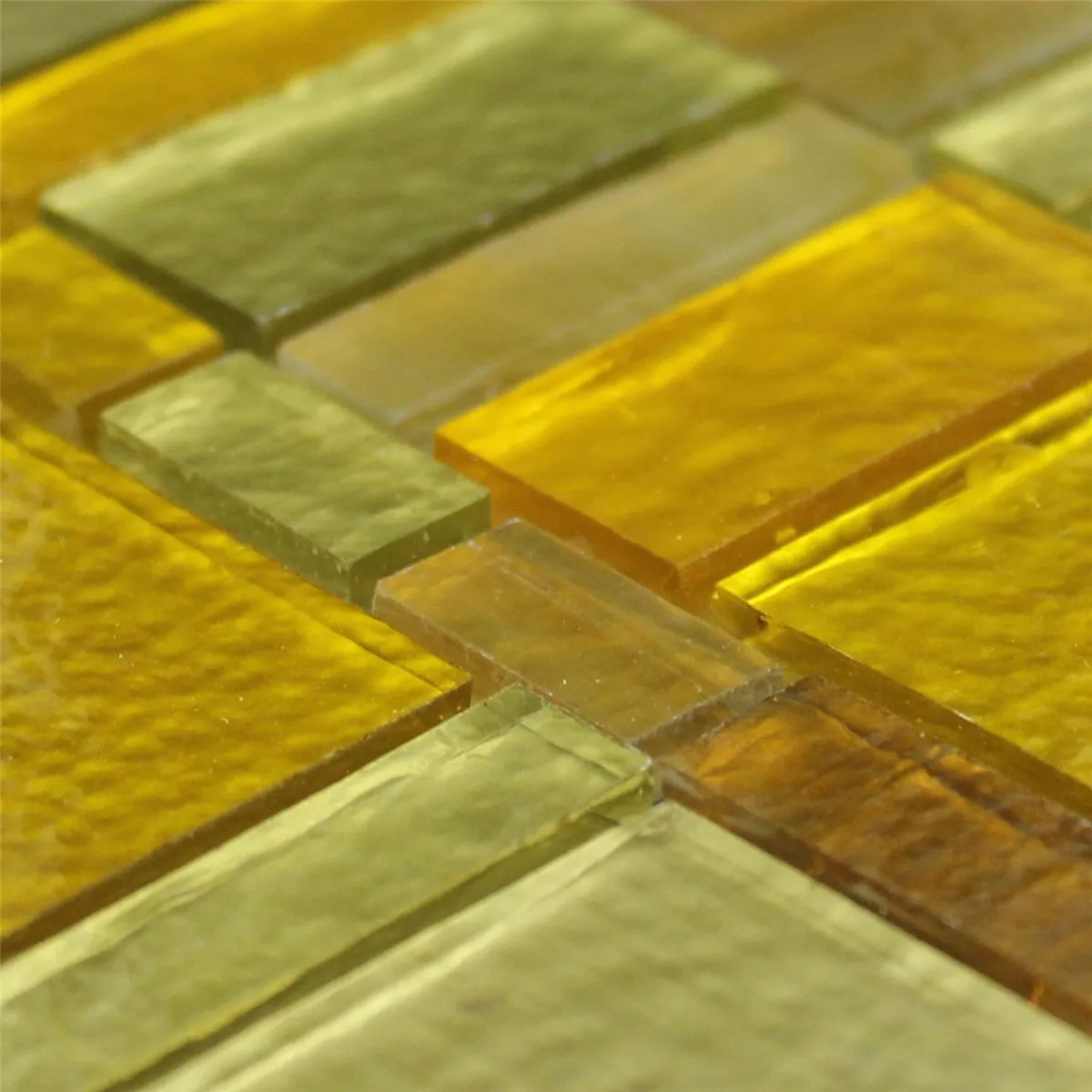 Glass Tiles Trend-Vi Mosaic Liberty Ochre