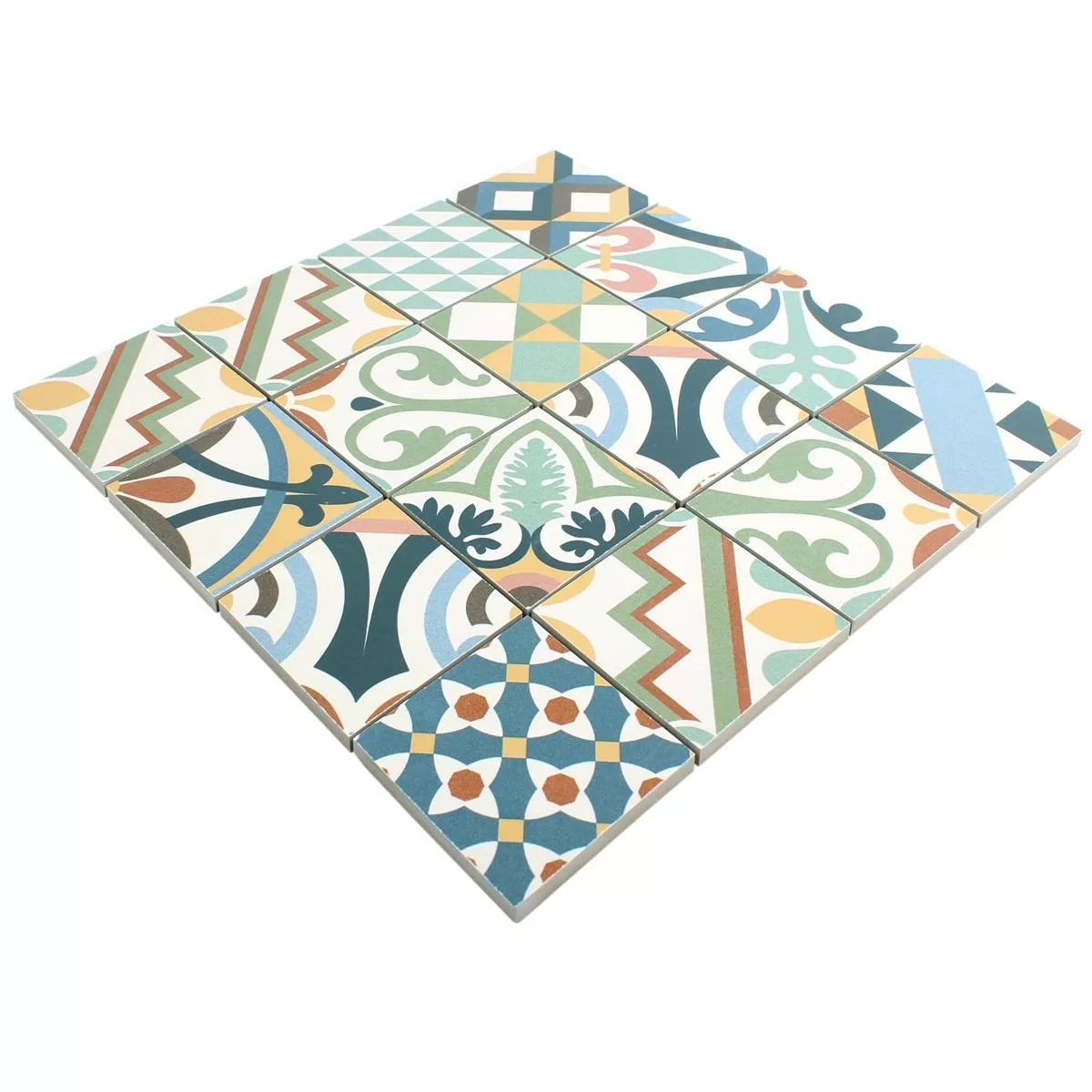 Ceramica Mosaico Retro Piastrelle Utopia Colorato R10/B