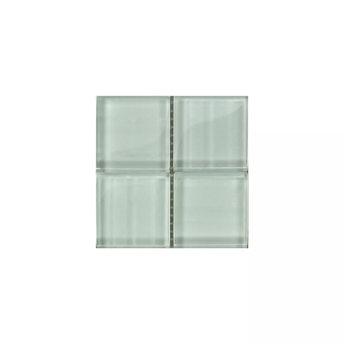 Sample Mosaic Tiles Glass Columbia White Striped