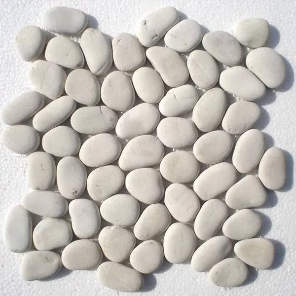 Sample Mosaic Tiles Pebble White