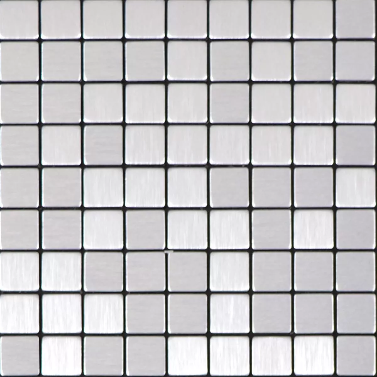 Sample Metal Mosaic Tiles Wygon Self Adhesive Silver 