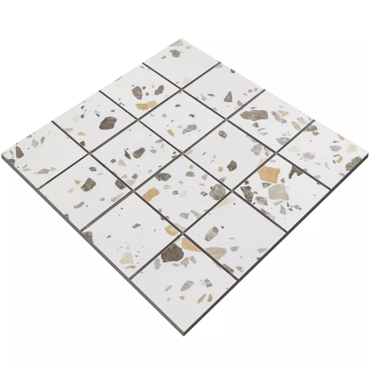 Ceramic Mosaic Tiles Liberty Beige 73x73mm