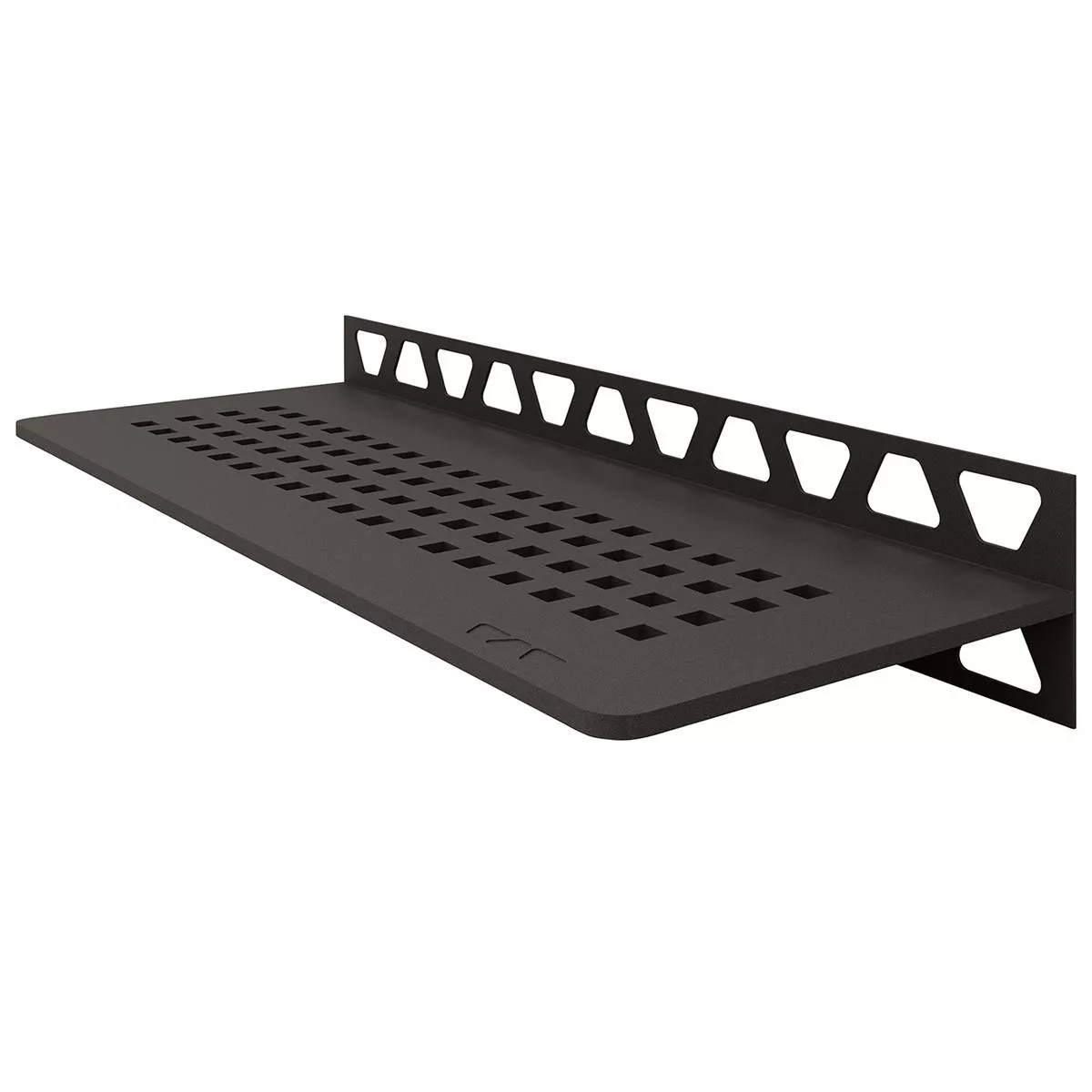 Shower shelf wall shelf Schlüter Rectangle 30x11.5cm Square Anthracite Shower shelf wall shelf Schlüter Rectangle 30x11.5cm Square Anthracite