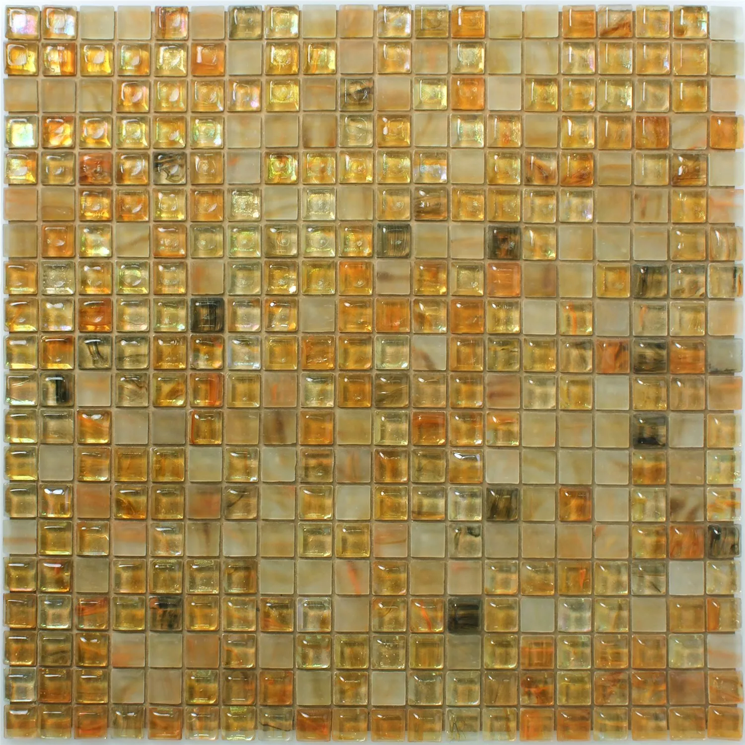 Glass Svømmebasseng Mosaikkfliser Pergamon Beige