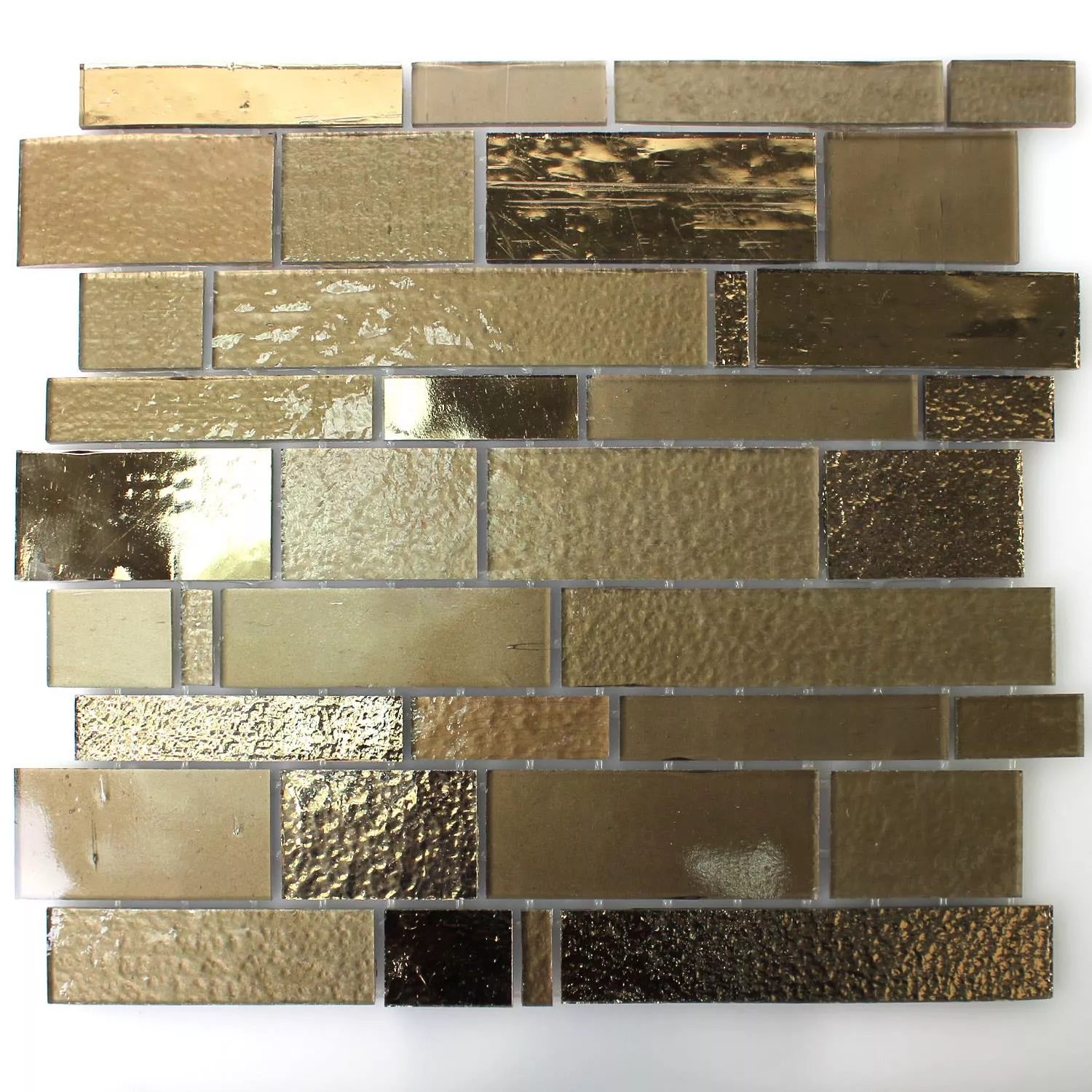 Mosaic Tiles Trend-Vi Glass Metropolis Bronzite