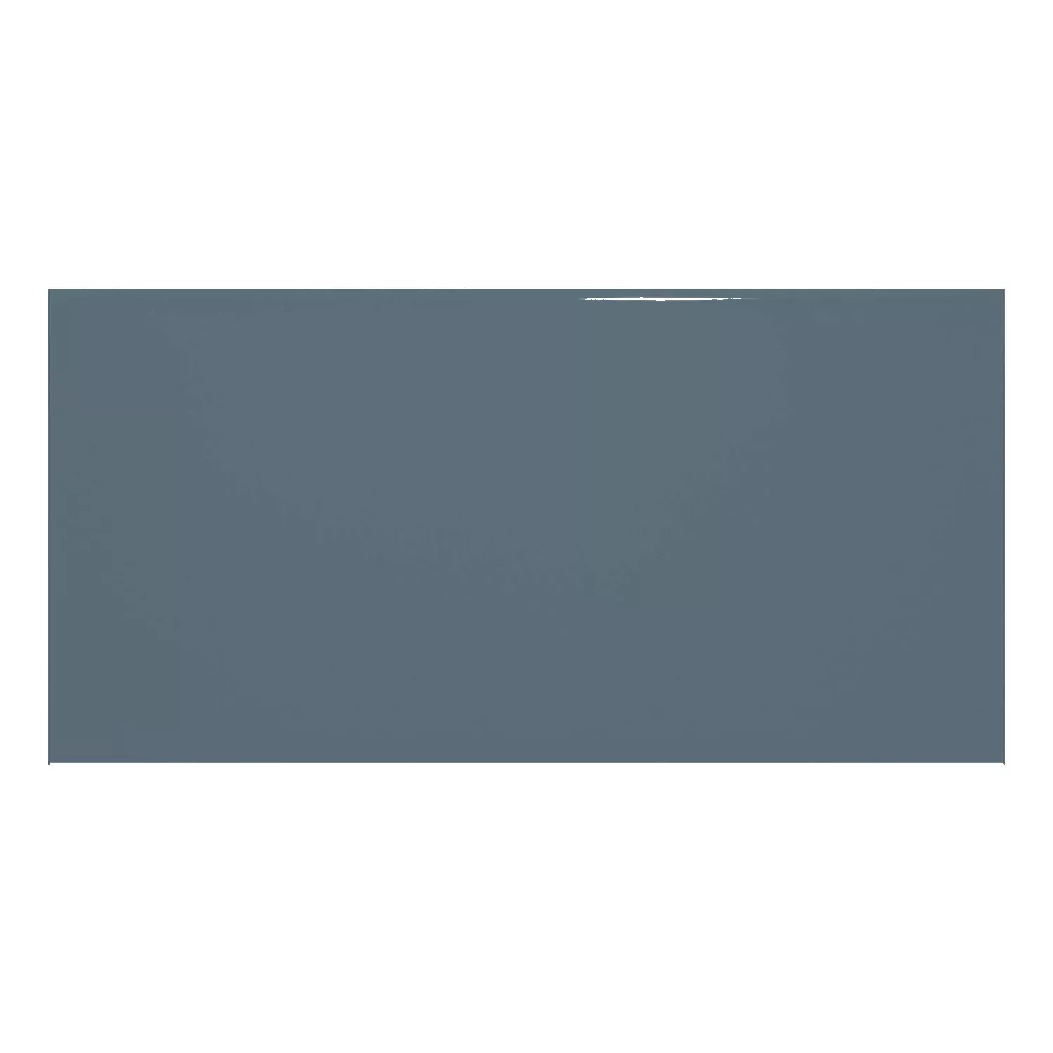 Metro tile Blue Glossy 7,5x15 cm Without Facet Vivid Blue Mist