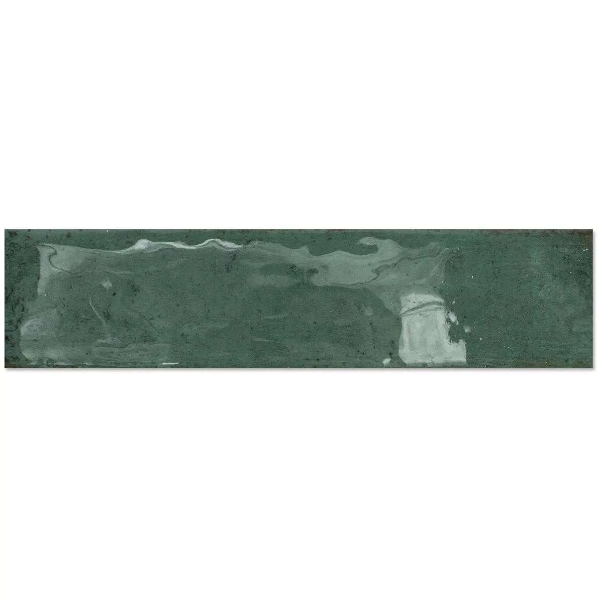 Wall Tiles Kiowa Glossy Waved 6x25cm Green Wall Tiles Kiowa Glossy Waved 6x25cm Green