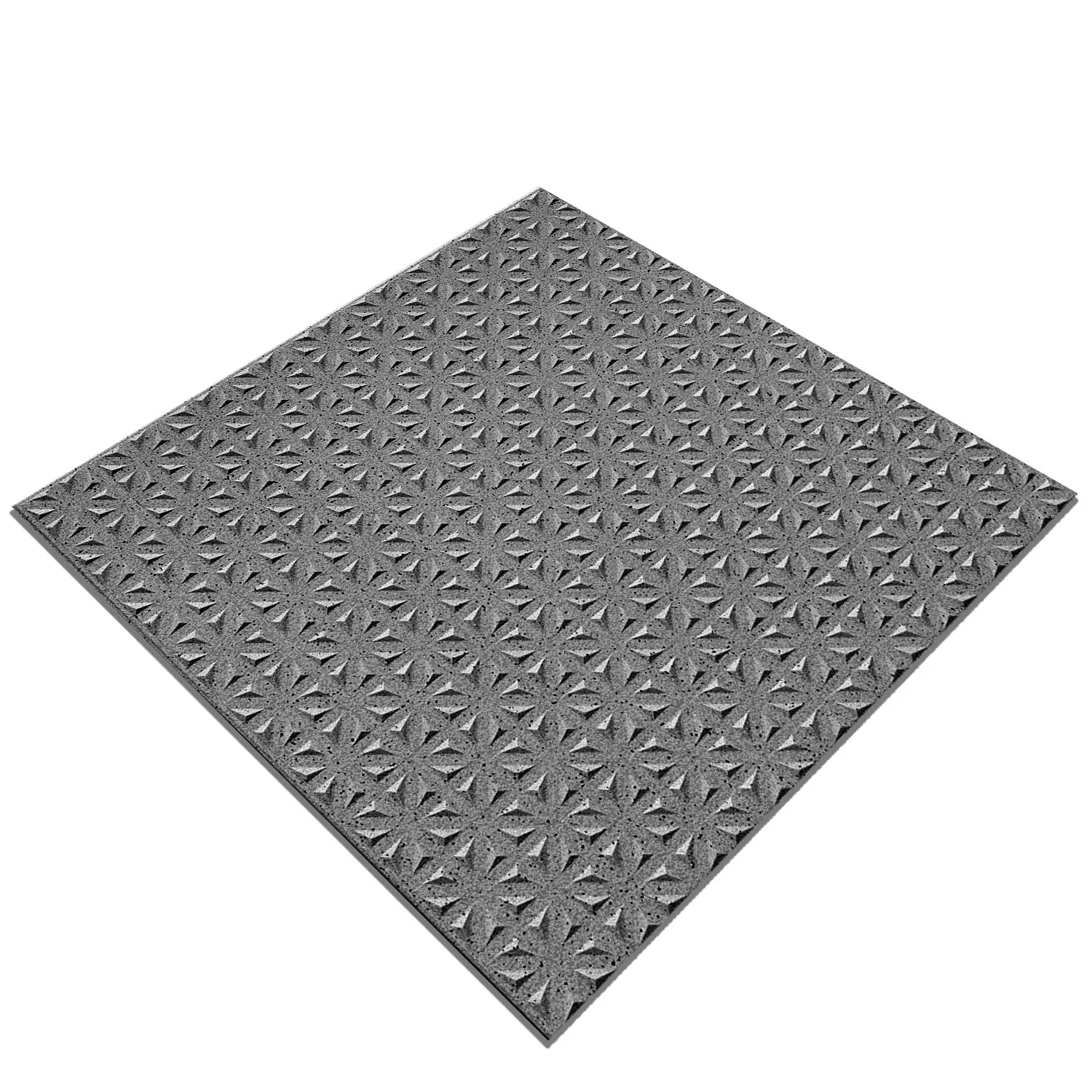 Πρότυπο Πλακάκι Δαπέδου Ψιλό Σιτάρι R12/V4 Ανθρακίτης Διάστικτος 20x20cm