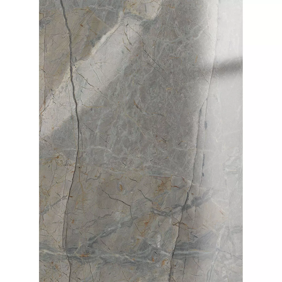 Bodenfliesen Ancona Marmoroptik Grau Poliert Glänzend 60x120cm Bodenfliesen Ancona Marmoroptik Grau Poliert Glänzend 60x120cm