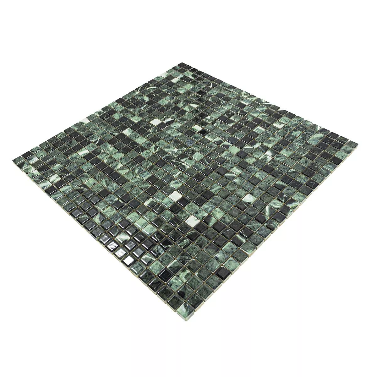 Ceramica Mosaico Piastrelle Elysium Marmo Ottica Verde 12