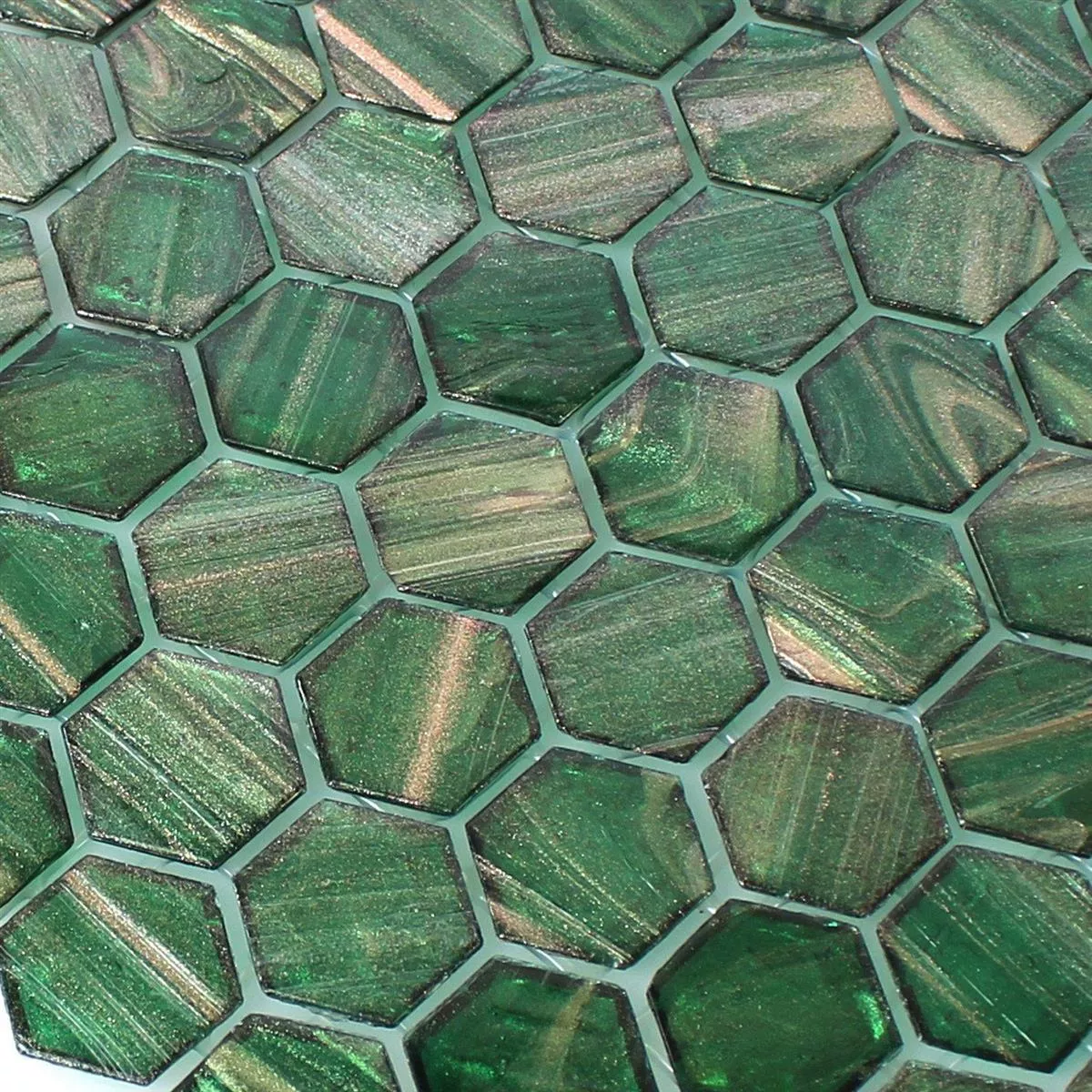 Mosaic Tiles Trend-Vi Glass Hexagonal 236