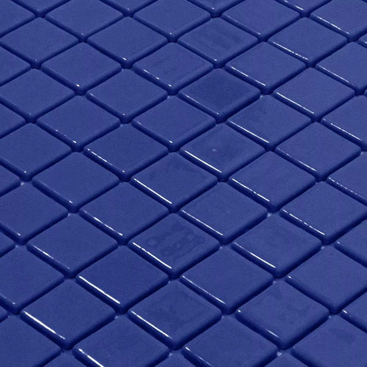 Glass Swimming Pool Mosaic Venetia Dark Blue