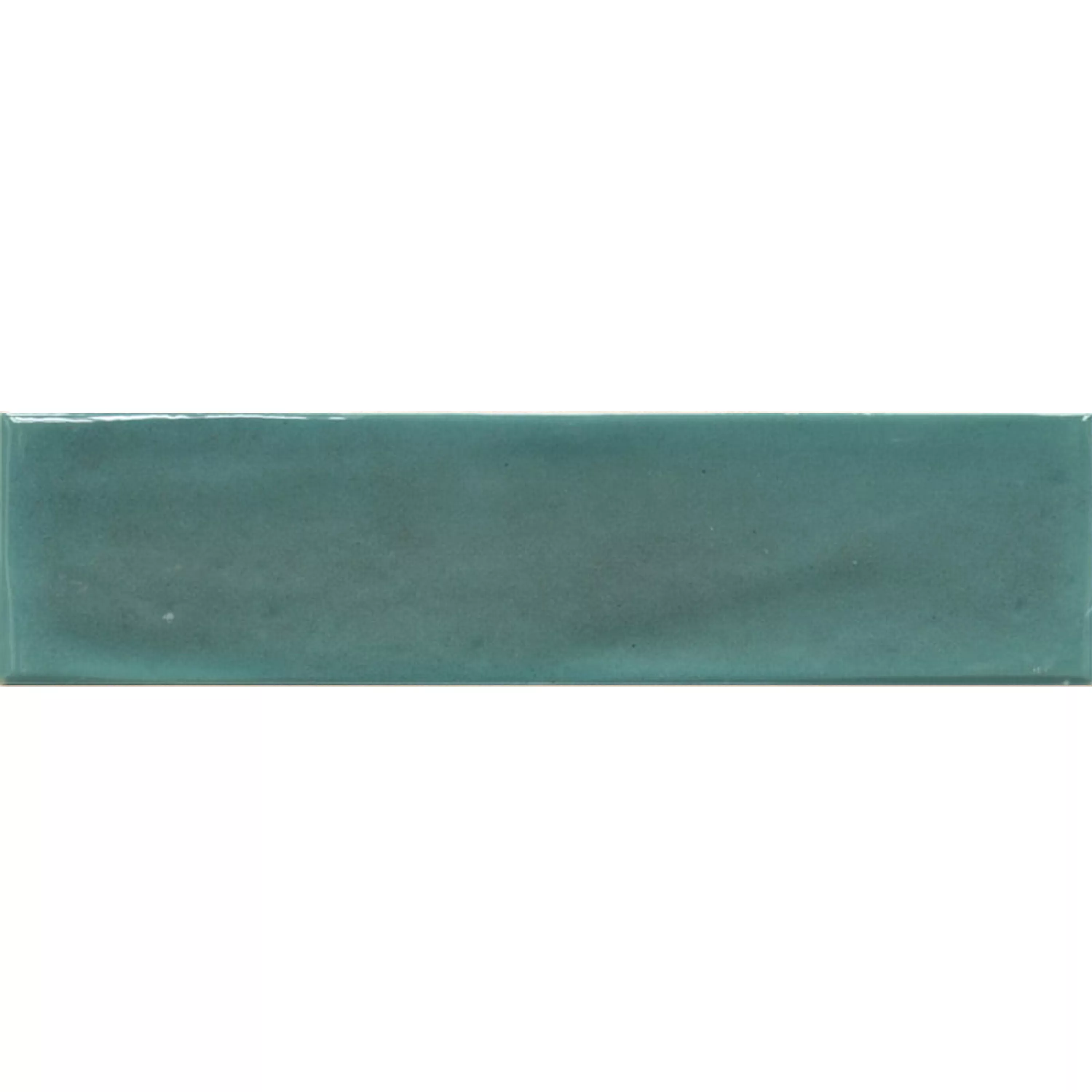 Carrelage Mural Conway Ondulé 7,5x30cm Vert Émeraude