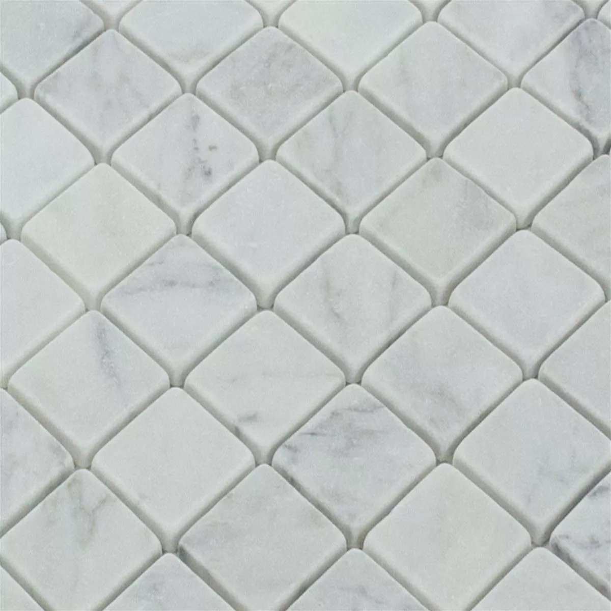 Marble Natural Stone Mosaic Tiles Venantius Blanc