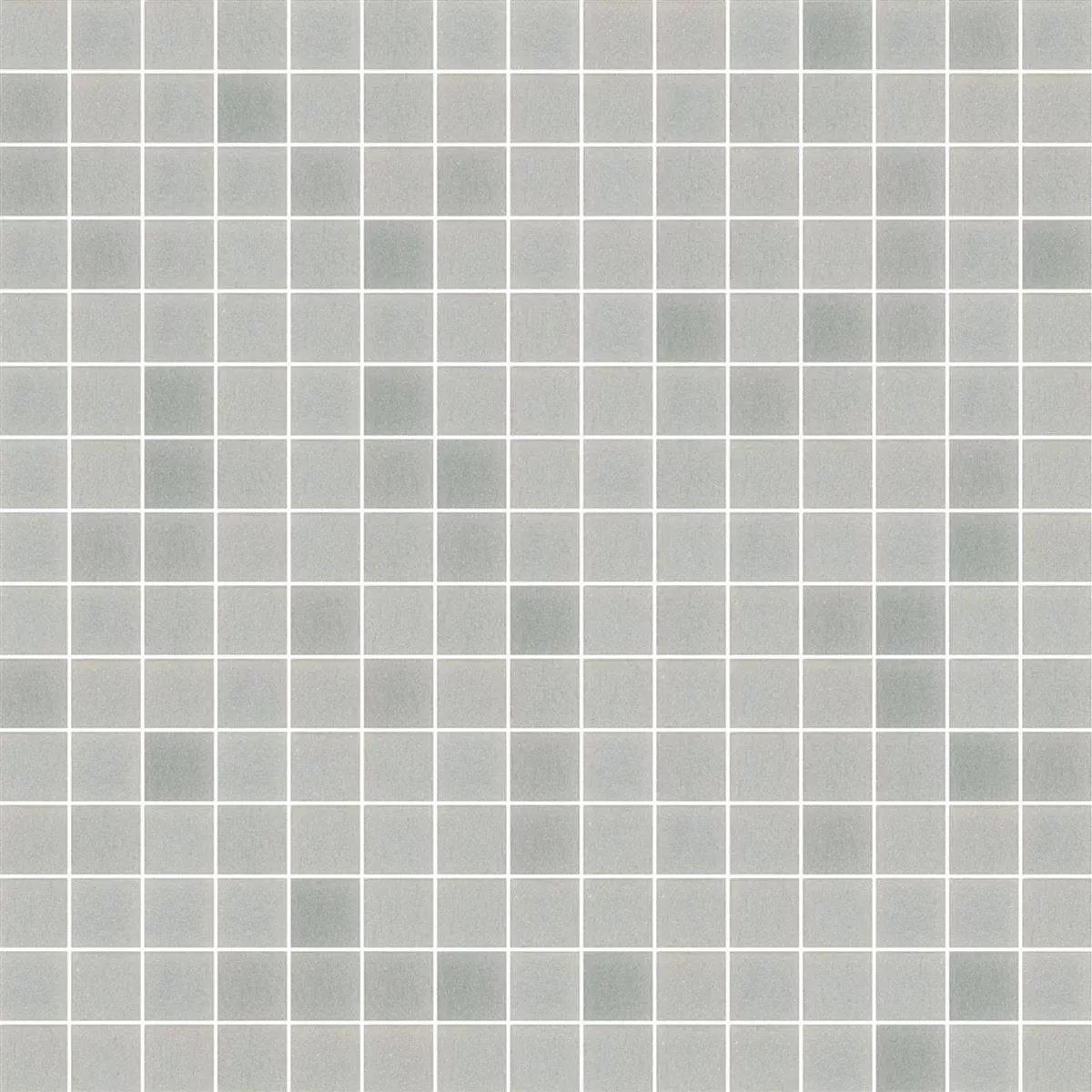 Mosaïque En Verre Tuile Trend-Vi Vitreo 151 Gris 20x20mm