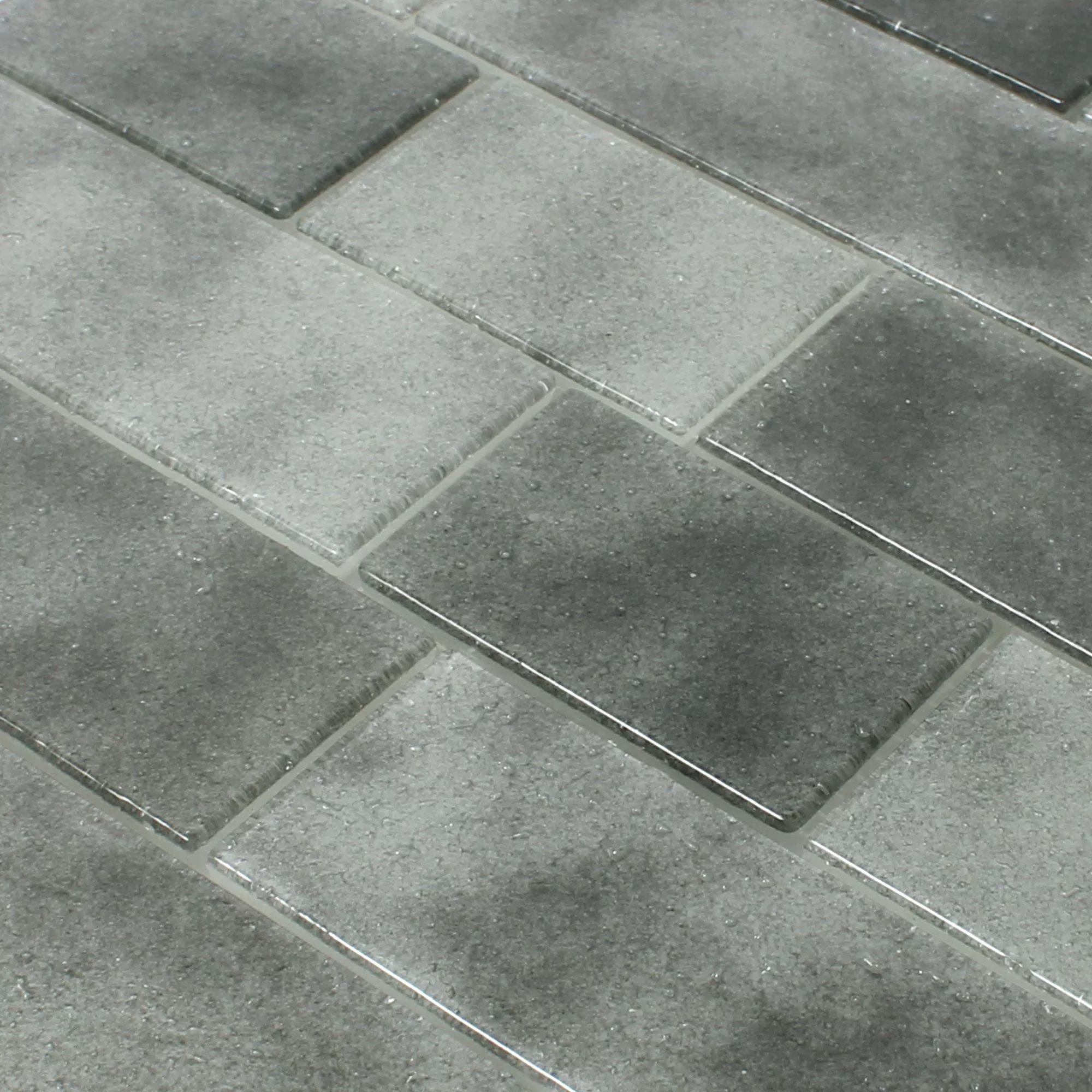 Sample Glass Mosaic Tiles Richmond Grey