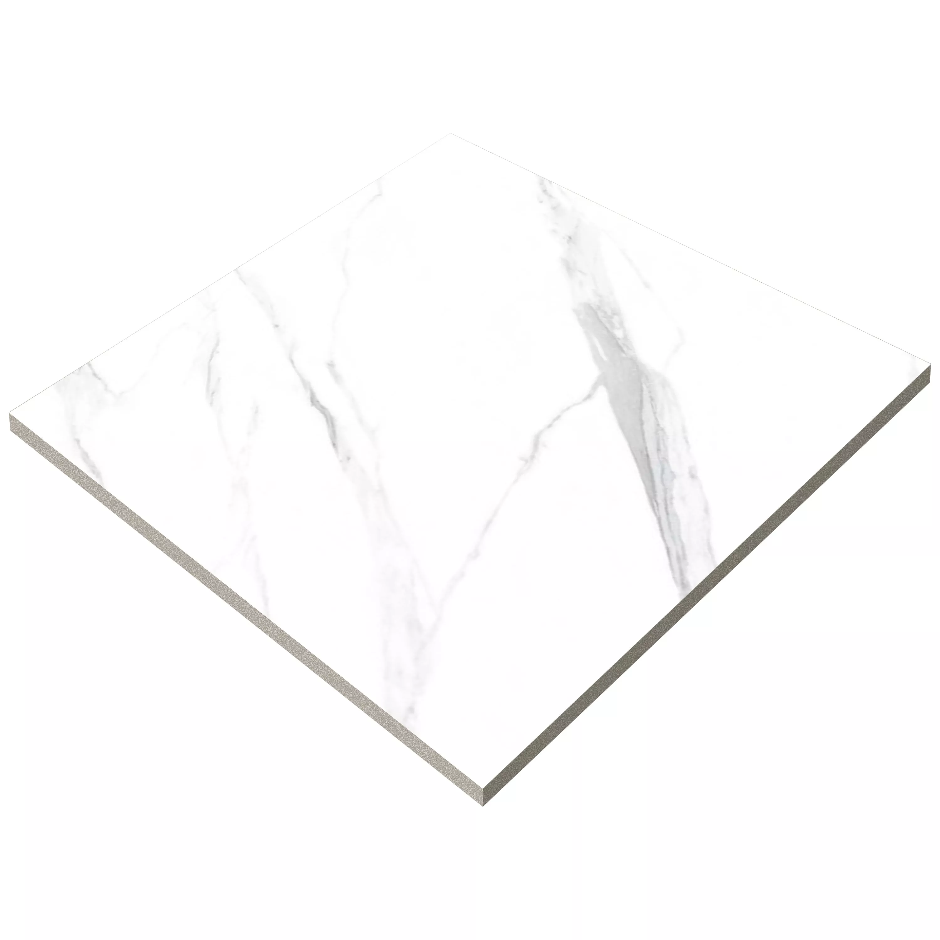 Πρότυπο από Πλακάκια Δαπέδου Louisburg Statuario Ασπρο Παγωμένος Διορθώθηκε 60x60cm