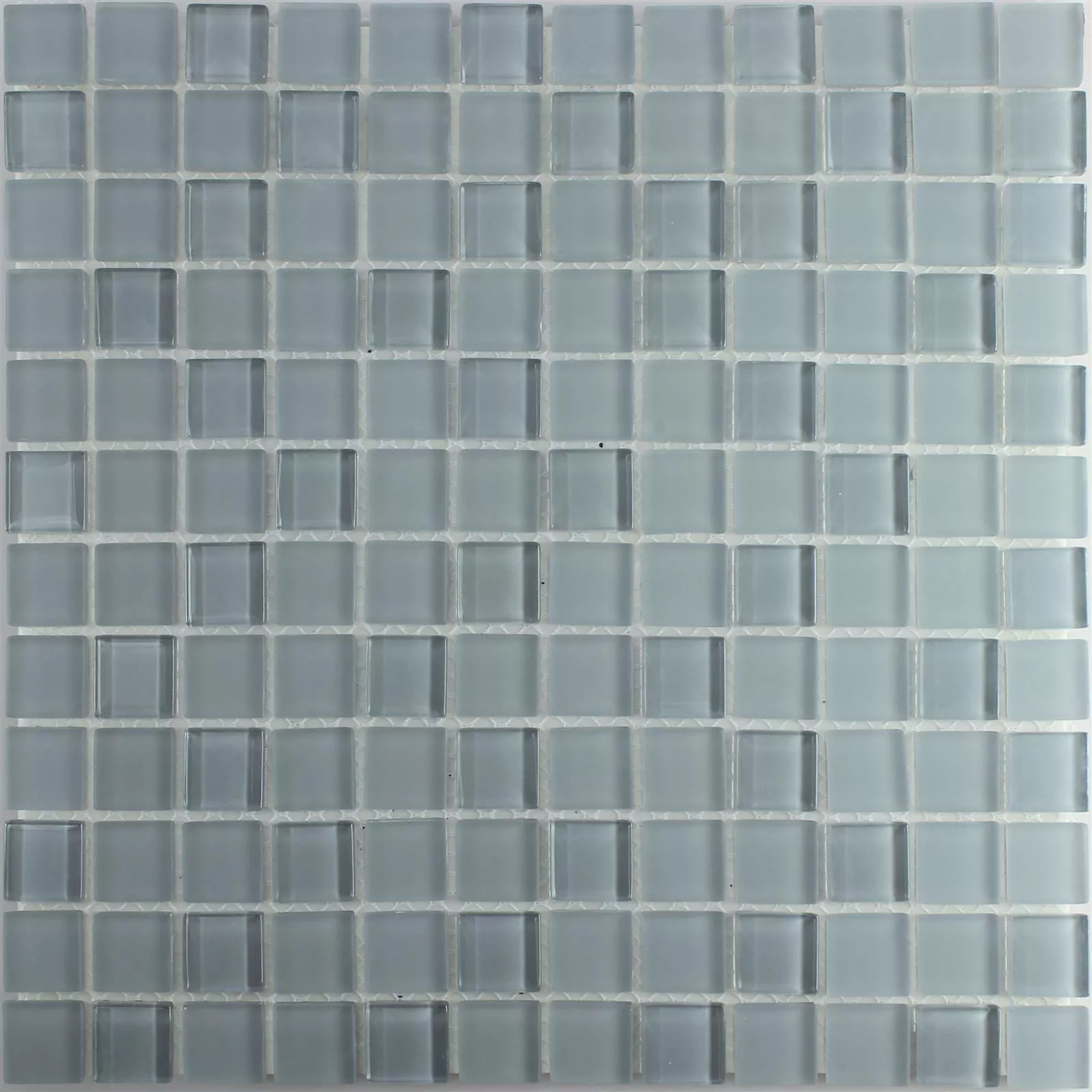 Sample Glass Mosaic Tiles Medan Grey Self Adhesive