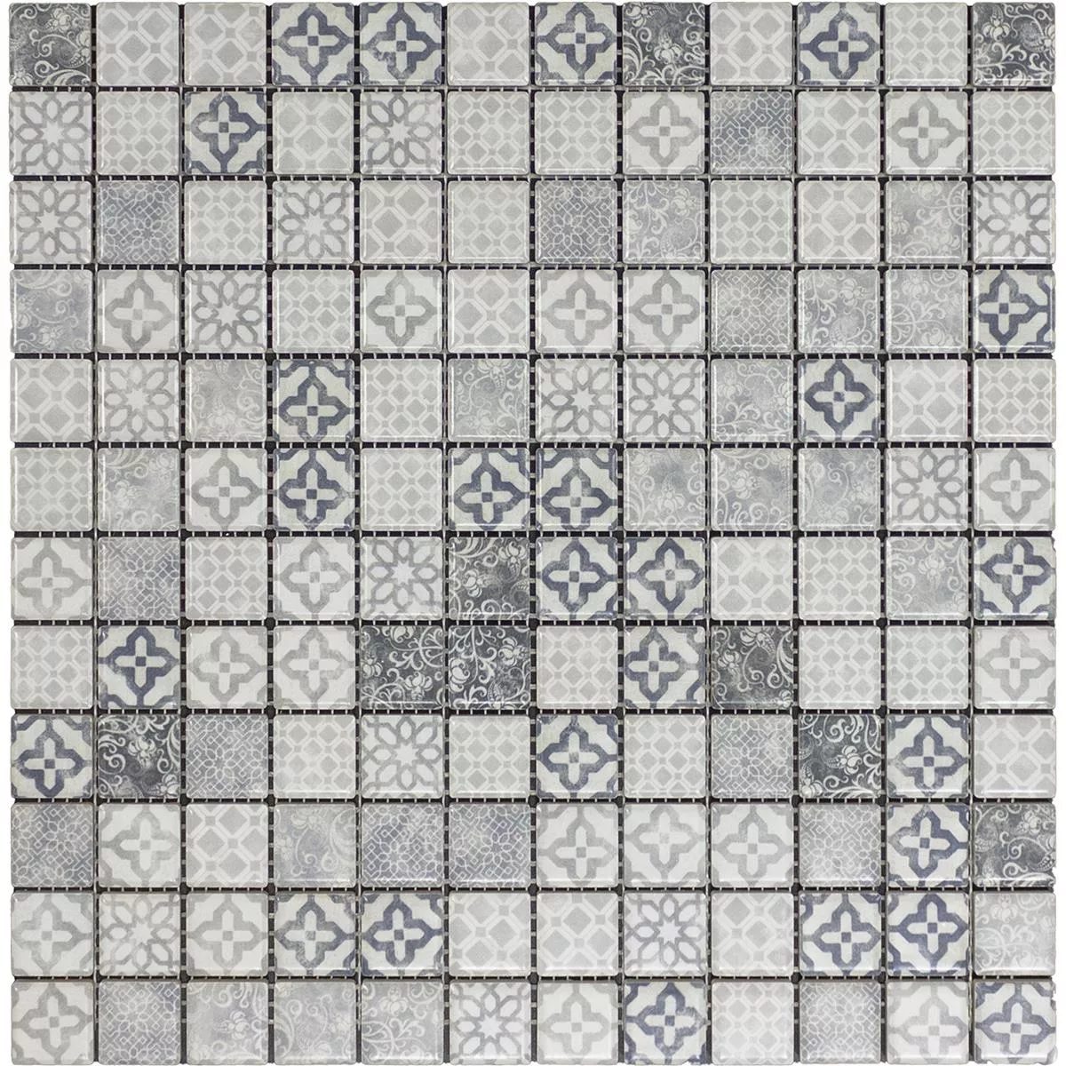 Ceramic Mosaic Tiles Solavita Grey