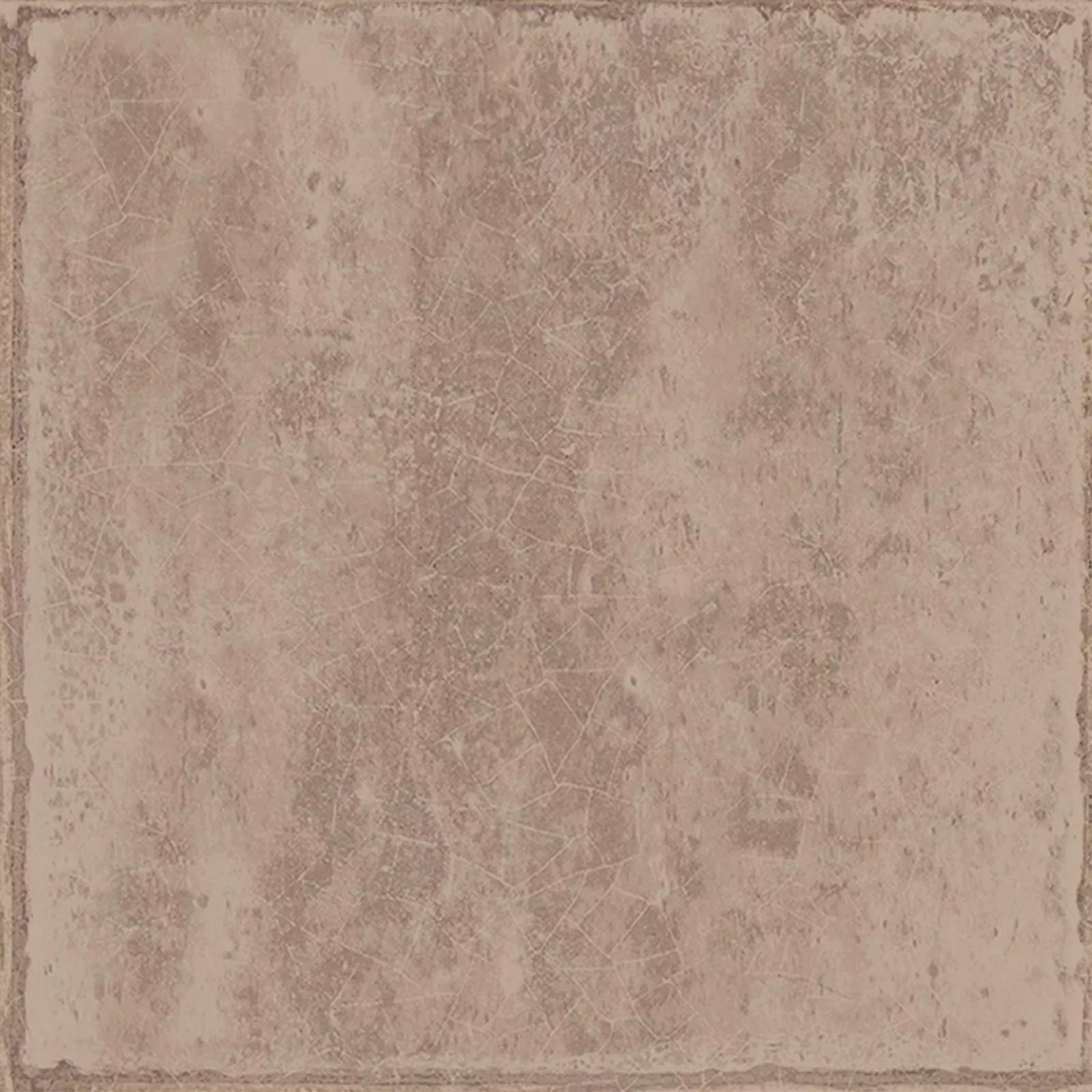 Carrelage Mural Maestro Ondulé Brillant Brun Clair 15x15cm