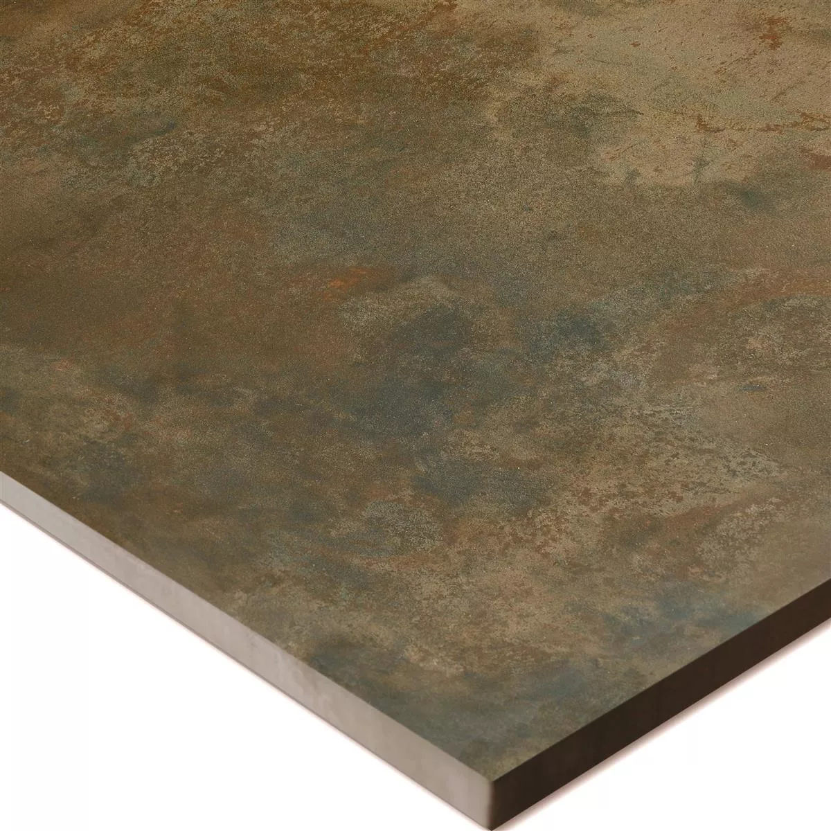 Vzorek Podlahová Dlaždice Illusion Kovový Vzhled Lappato Měď 120x120cm