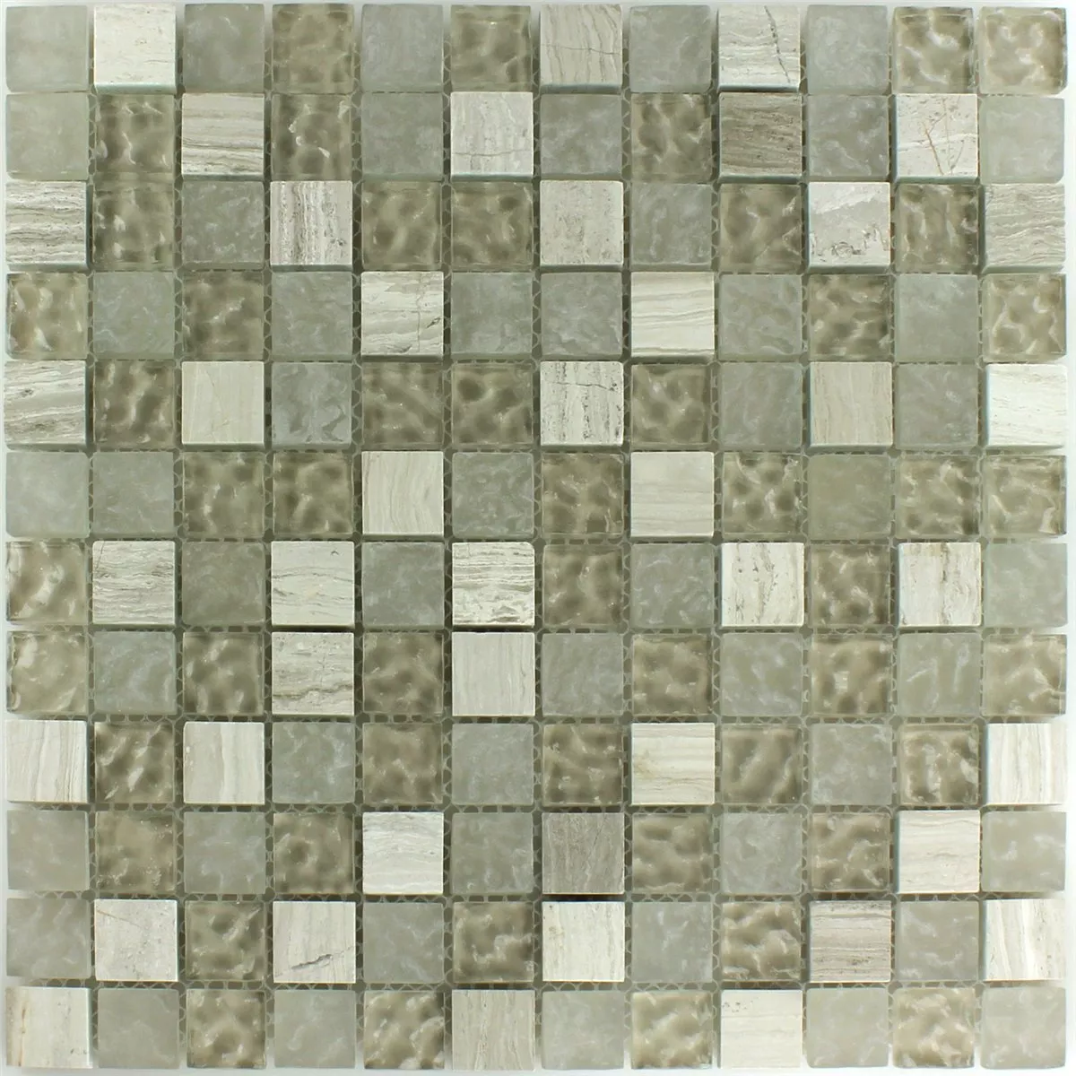 Mønster fra Mosaikkfliser Glass Marmor Burlywood  Trommet