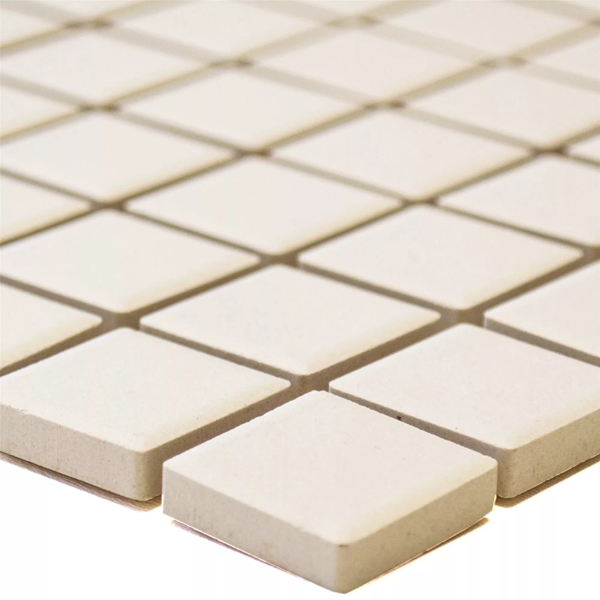 Céramique Mosaïque Miranda Anti-Dérapant Beige Clair Non Émaillé Q25 Céramique Mosaïque Miranda Anti-Dérapant Beige Clair Non Émaillé Q25