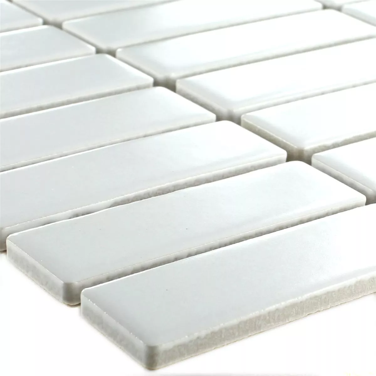 Keramiikka Mosaiikki Laatat Valkoinen Uni Sauva Himmeä Keramiikka Mosaiikki Laatat Valkoinen Uni Sauva Himmeä