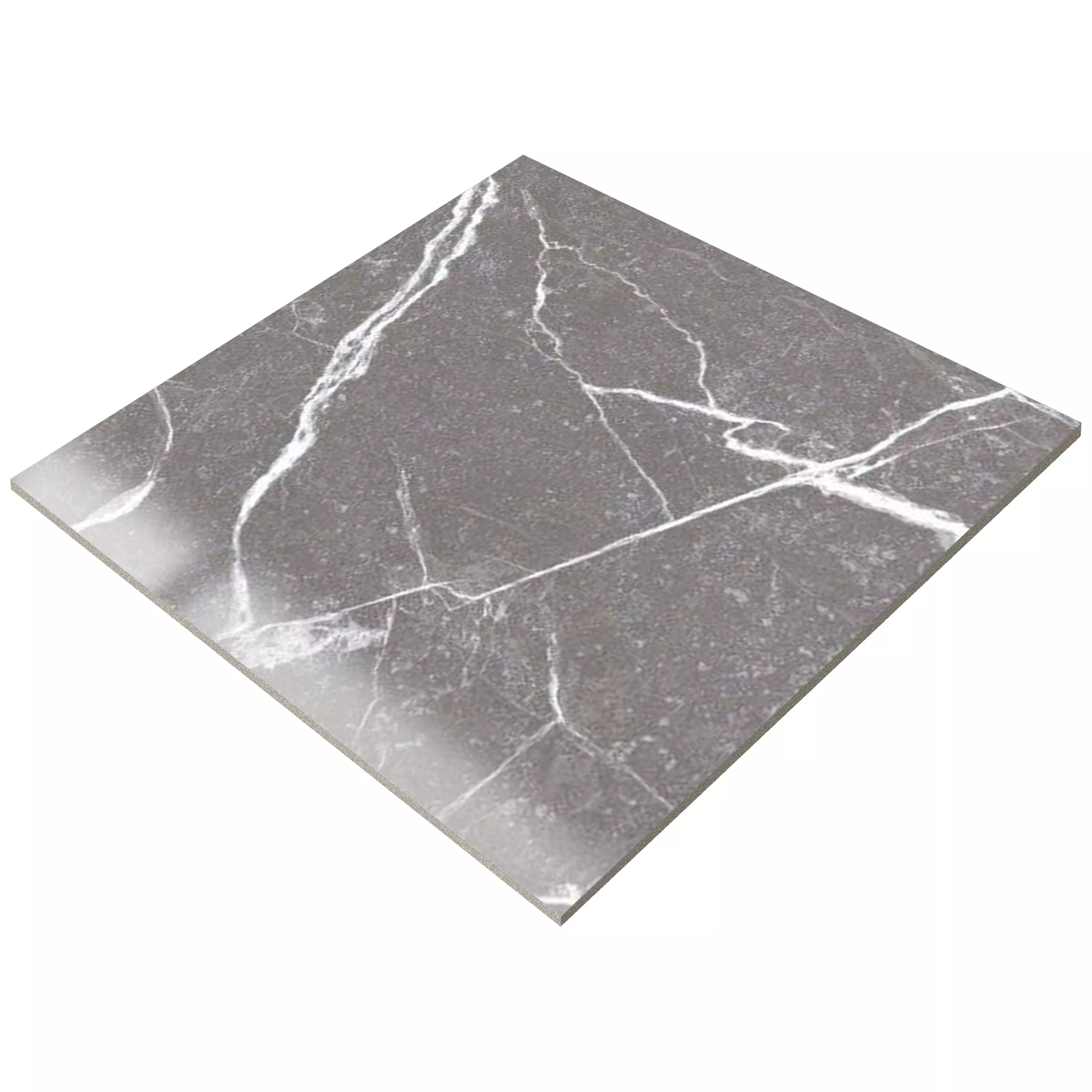 Sample Floor Tiles Santana Marble Optic Polished Grey 60x60cm