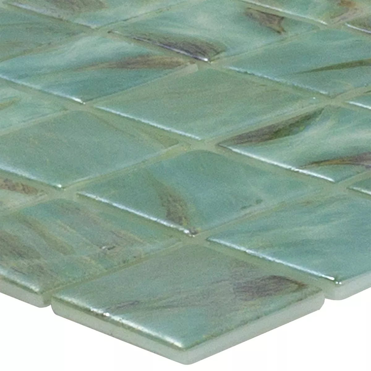 Glas Zwembad Mozaïek Alassio Turquoise 38