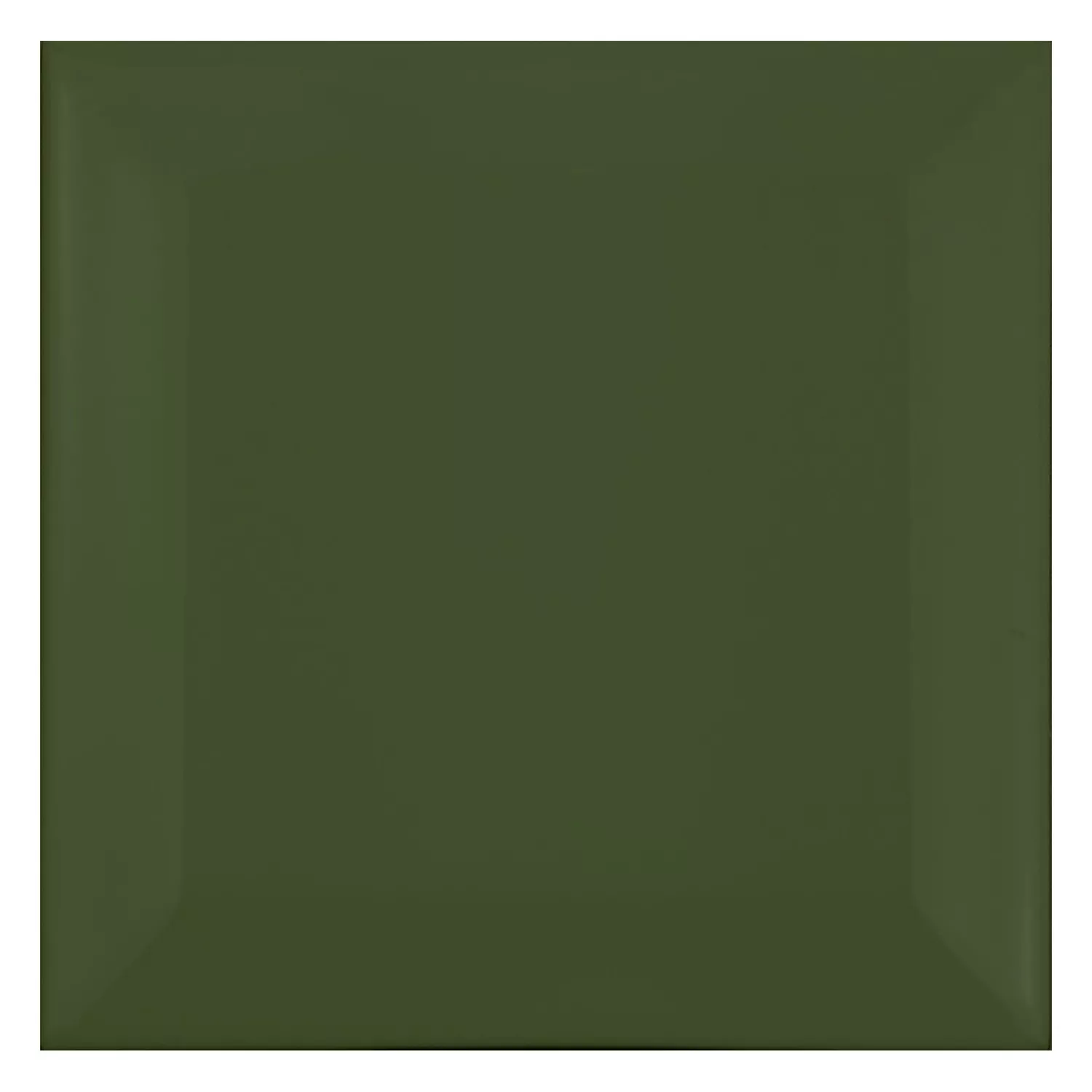 Metro tegel Groen Mat 10x10 cm Met Facet Catarina Botella