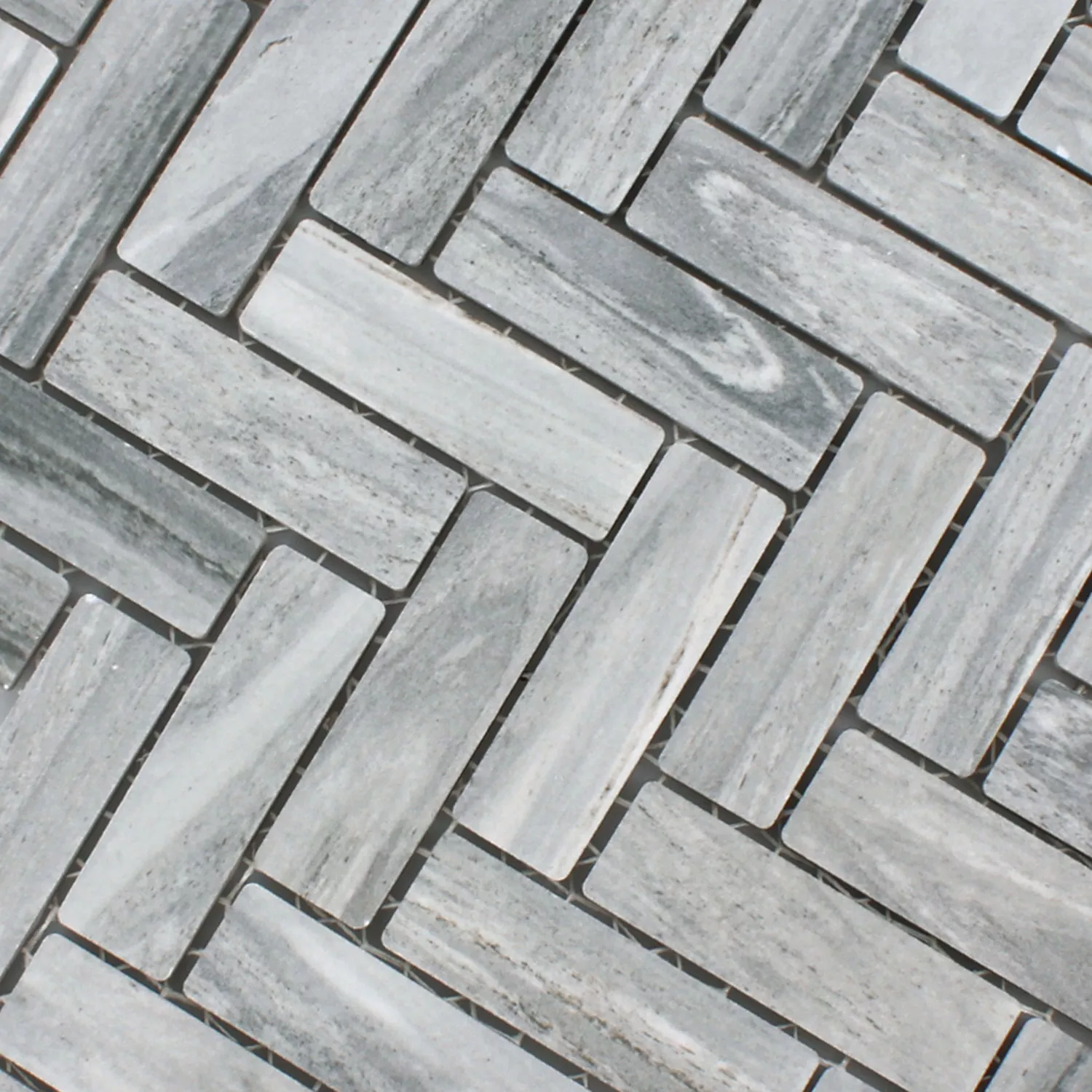 Mosaic Tiles Ceramic Rotilia Stone Optic Grey