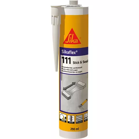 Adhesive and sealant Sikaflex-111 Stick &amp; Seal White