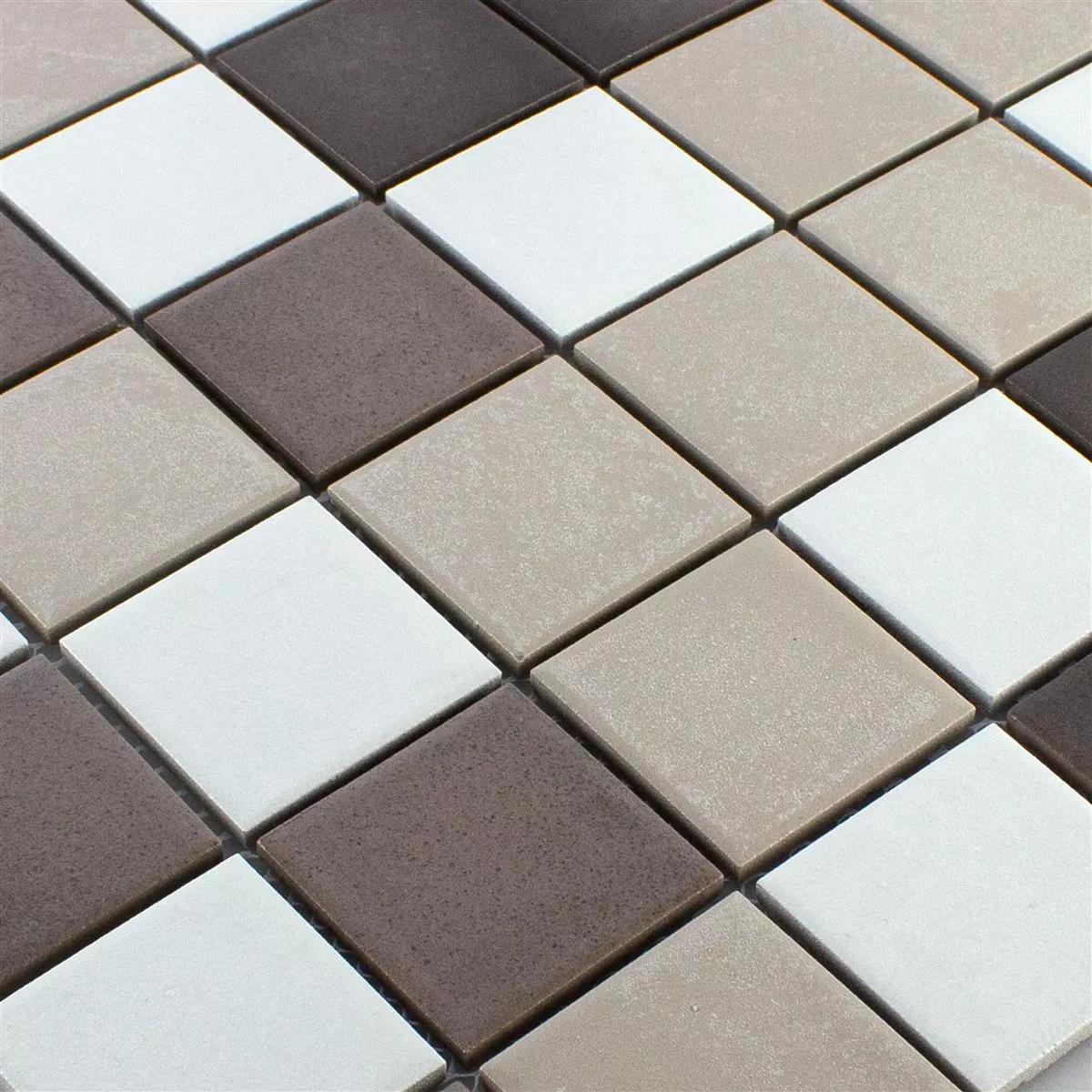 Ceramic Mosaic Tiles Orion Brown Beige