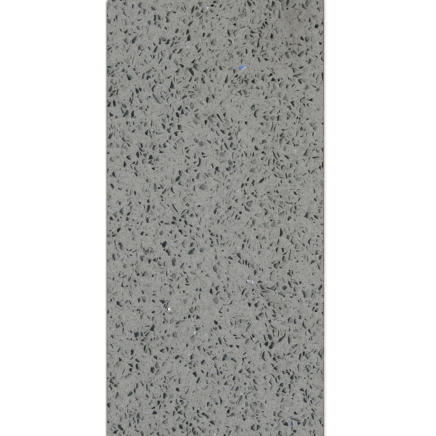Floor Tiles Quartz Composite Grey 45x90cm