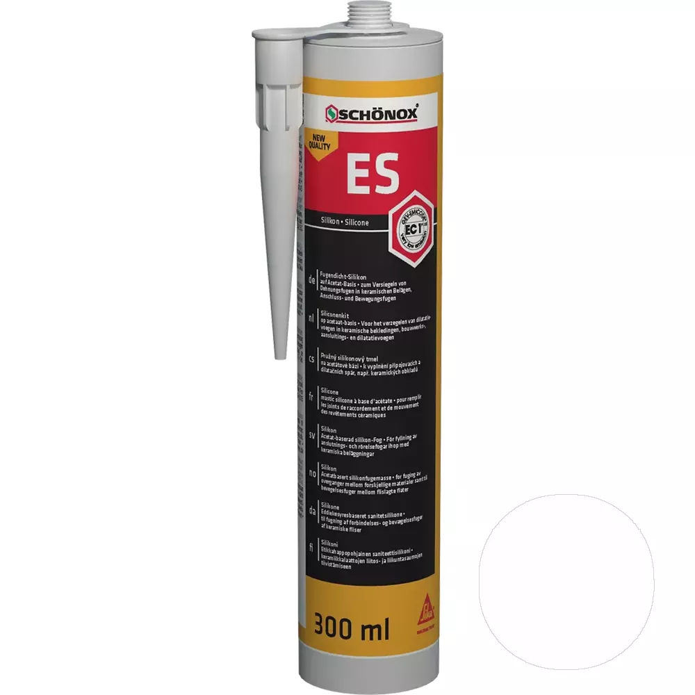 Schönox ES transparent joint sealing silicone (300ml) Schönox ES transparent joint sealing silicone (300ml)