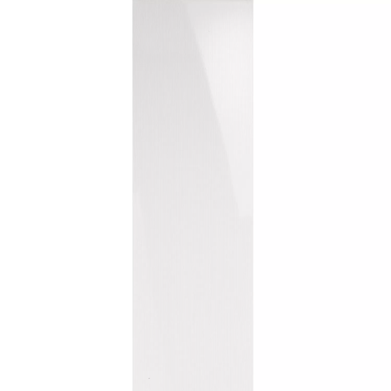Azulejos Pelin Branco Listrado Brilhante 30x90cm