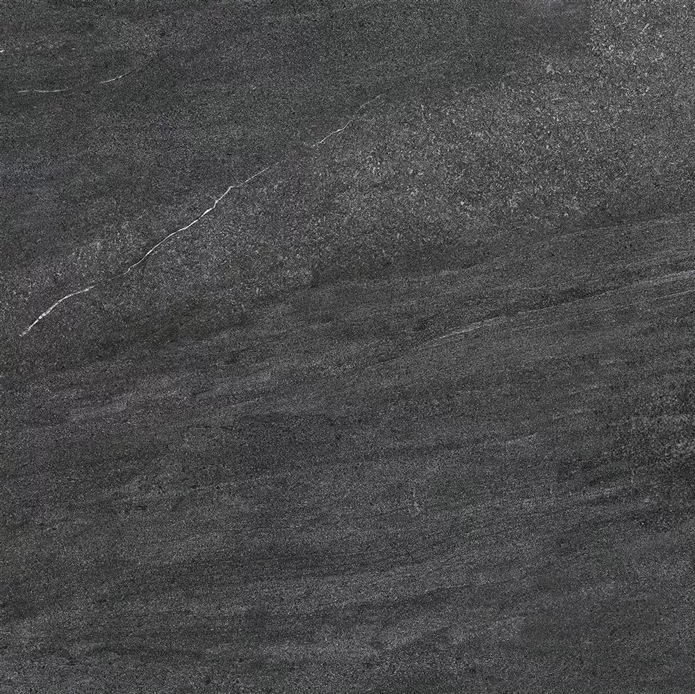 Échantillon Carrelage Terrasse Helmond 60x60cm Noir