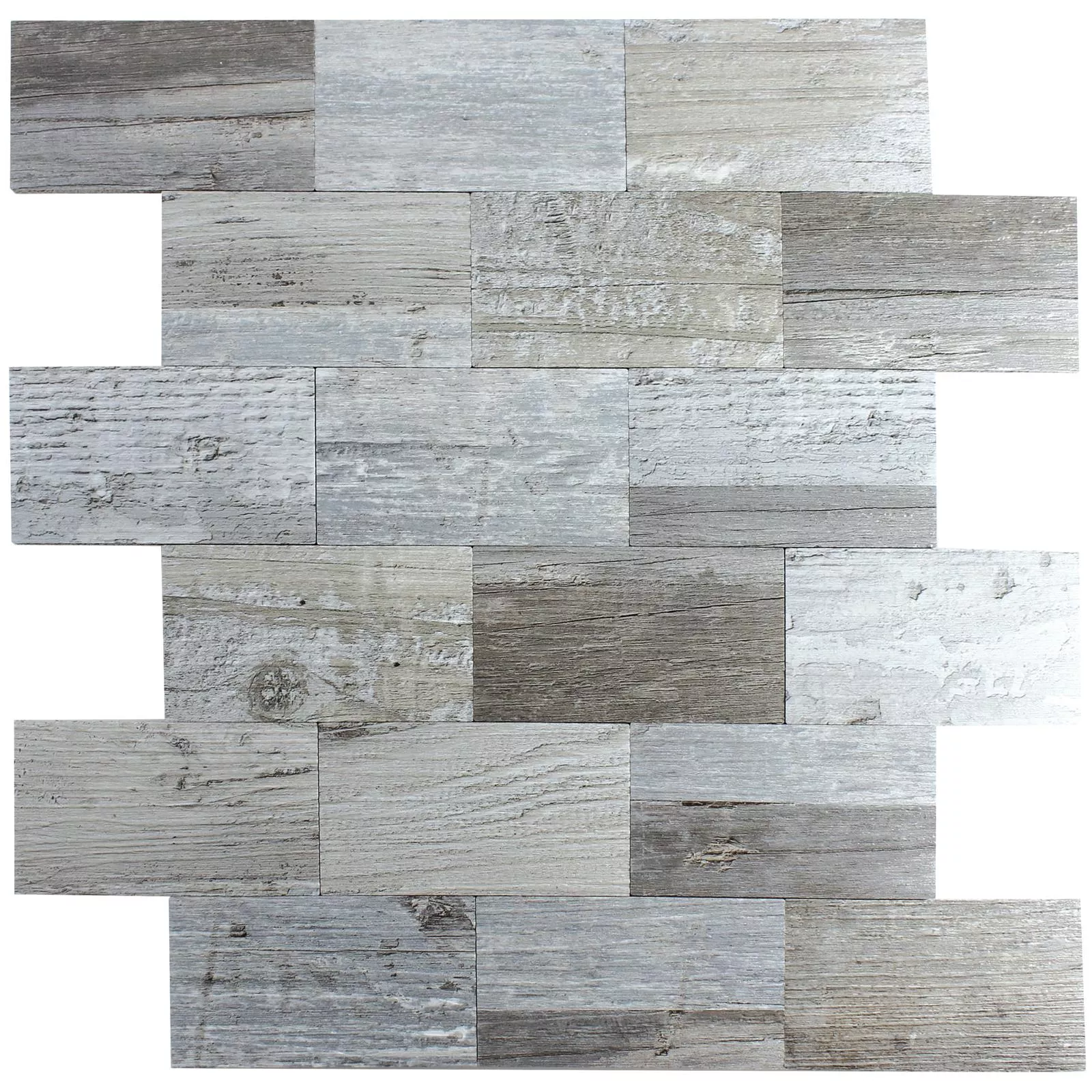 Metallo Vinile Mosaico Anamur Grigio Autoadesivo