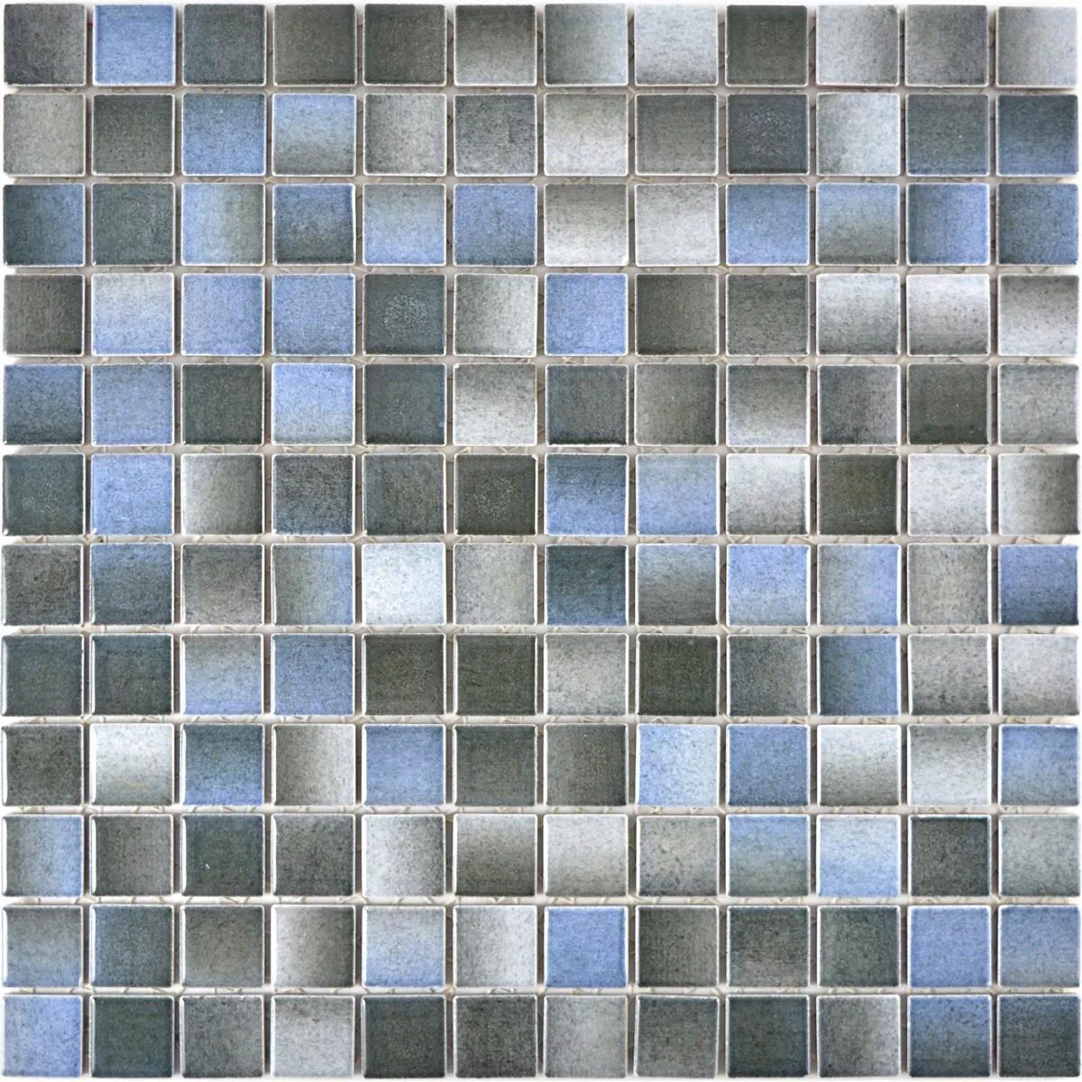 Ceramika Mozaika Picasso Szary Niebieski