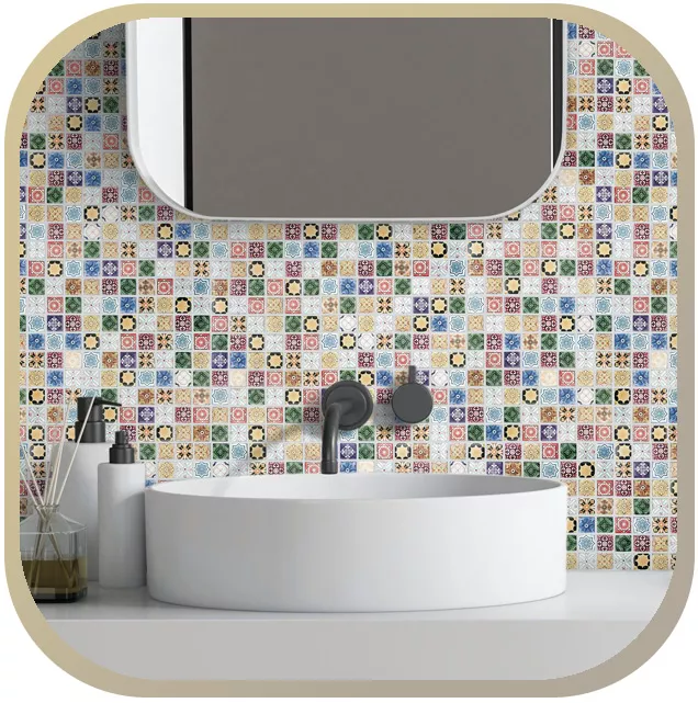 Mosaic tiles overwhelming variety Mosaic tiles overwhelming variety