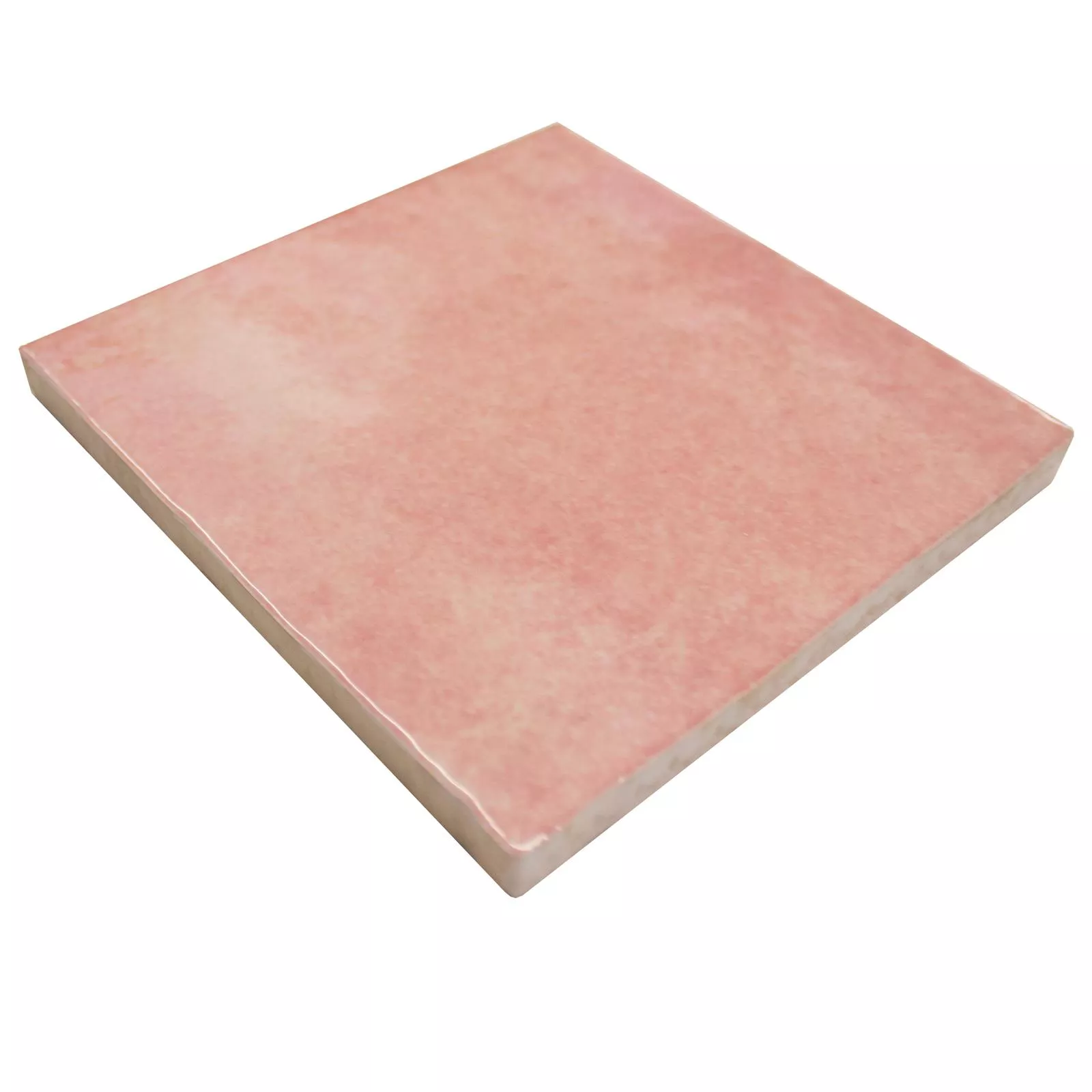 Kuvio Seinä Tiilet Concord Aaltooptiikka Vaaleanpunainen 13,2x13,2cm