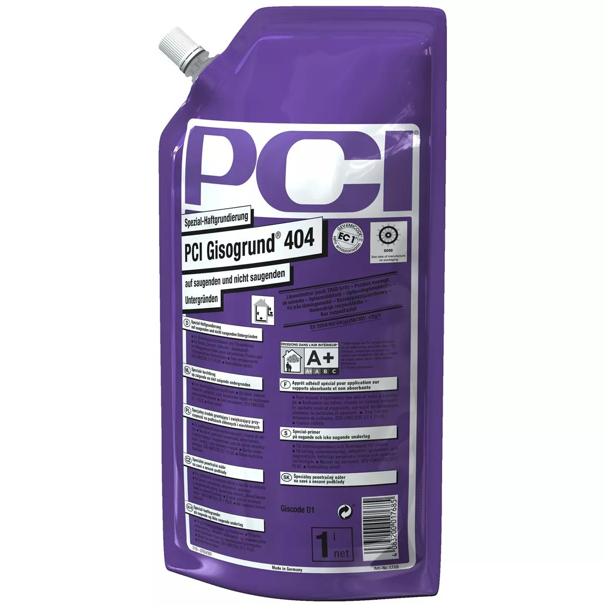 PCI Gisogrund 404 specialvidhäftningsprimer violett 1L