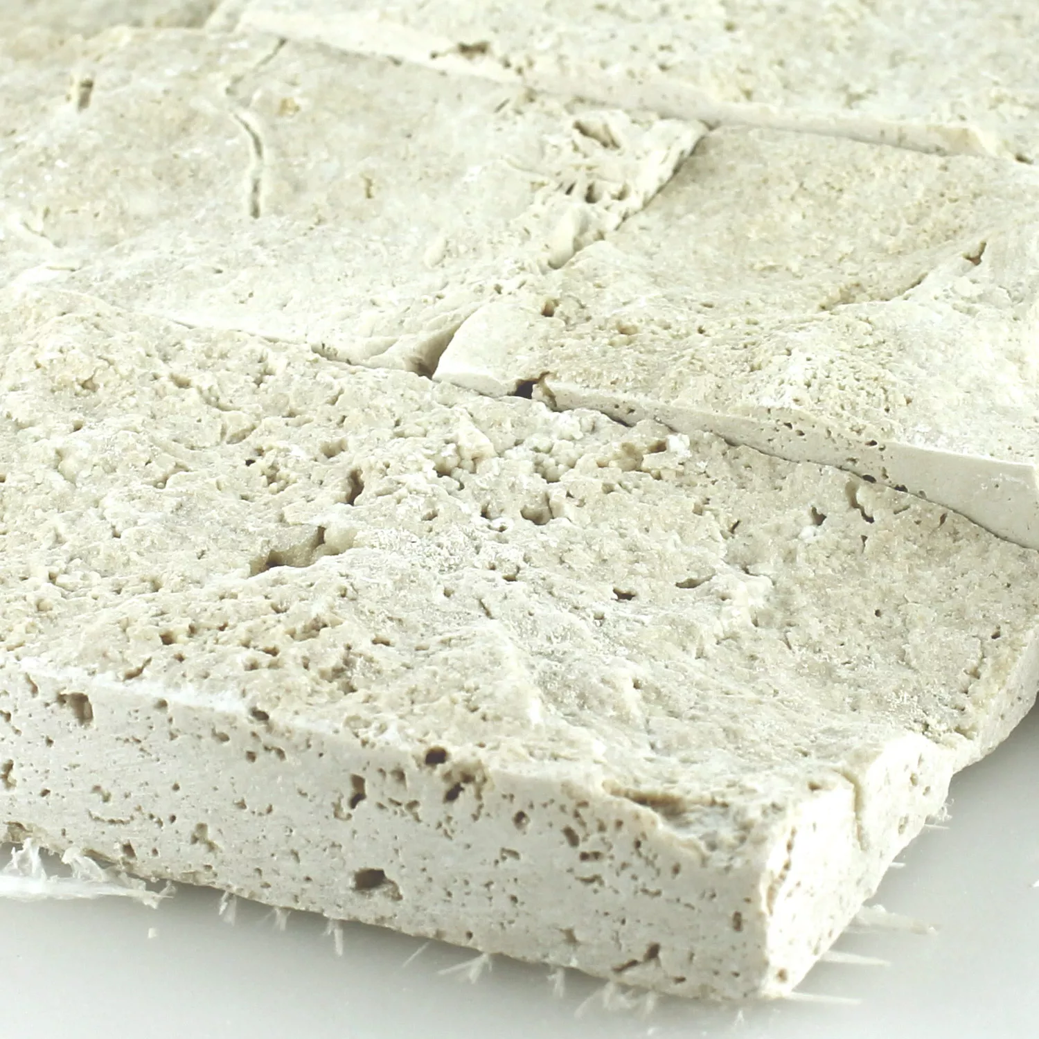 Mozaïektegel Natuursteen 3D Chiaro Brick