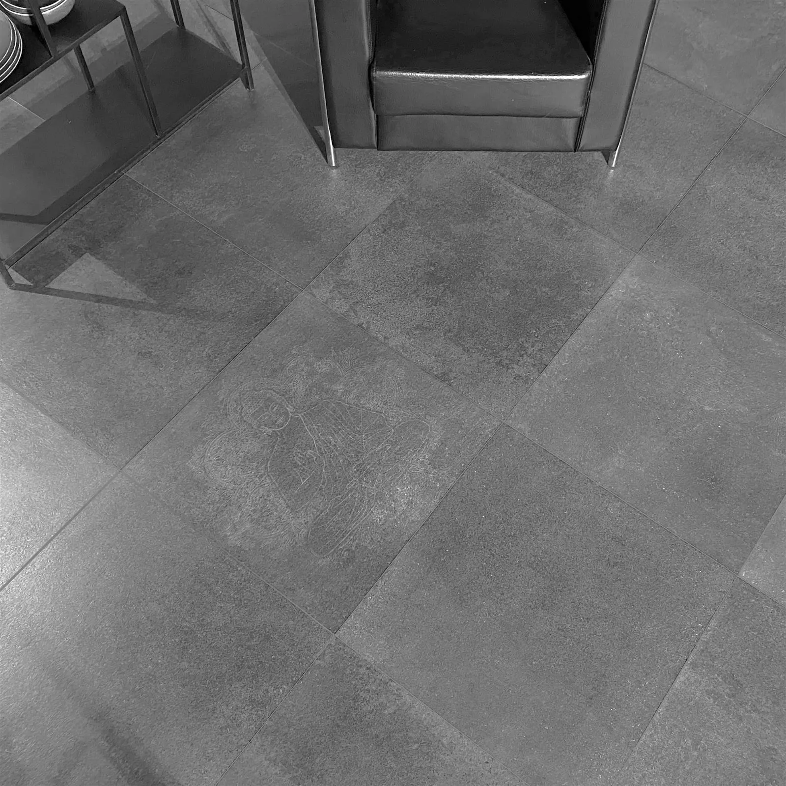 Floor Tiles Stone Optic Horizon Anthracite 60x60cm