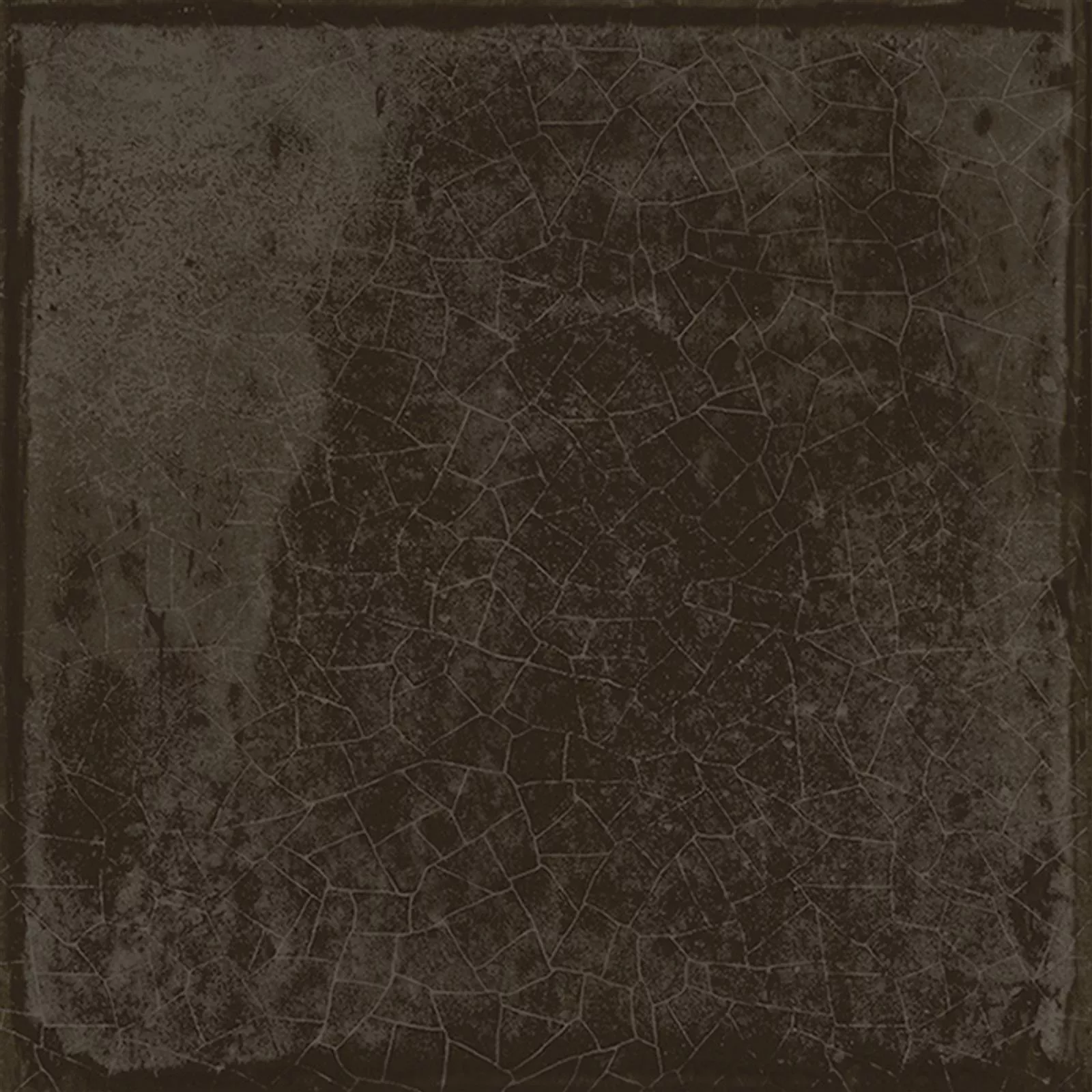 Carrelage Mural Maestro Ondulé Brillant Anthracite 15x15cm
