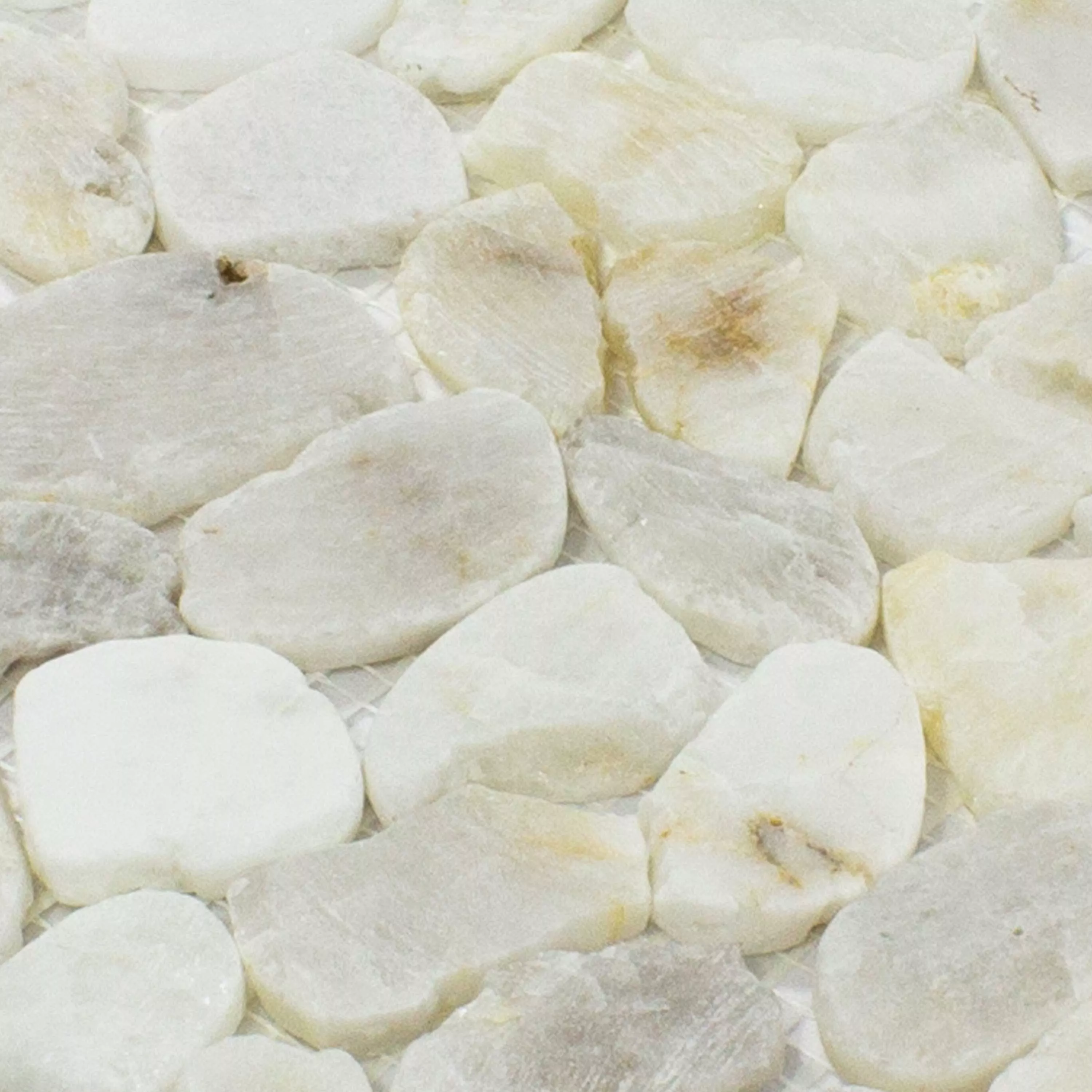 Riječni Oblutak Mozaik Prirodni Kamen Riva Bijela