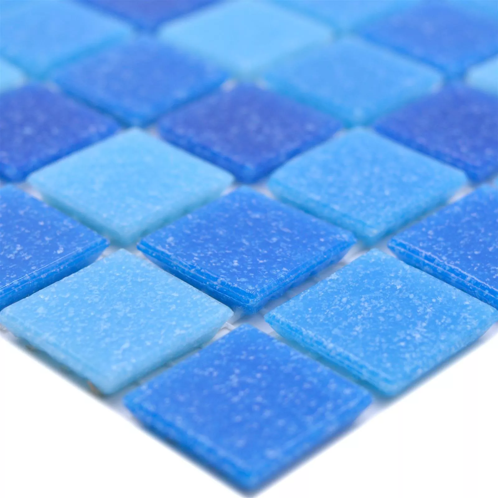 Prøve Swimmingpool Mosaik North Sea Blå Lyseblå Mix