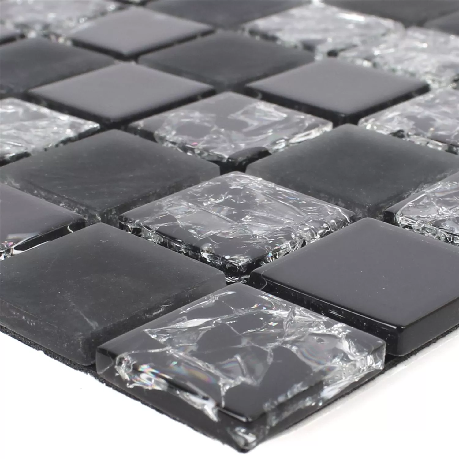 Mosaic Tiles Self Adhesive Kastos Black